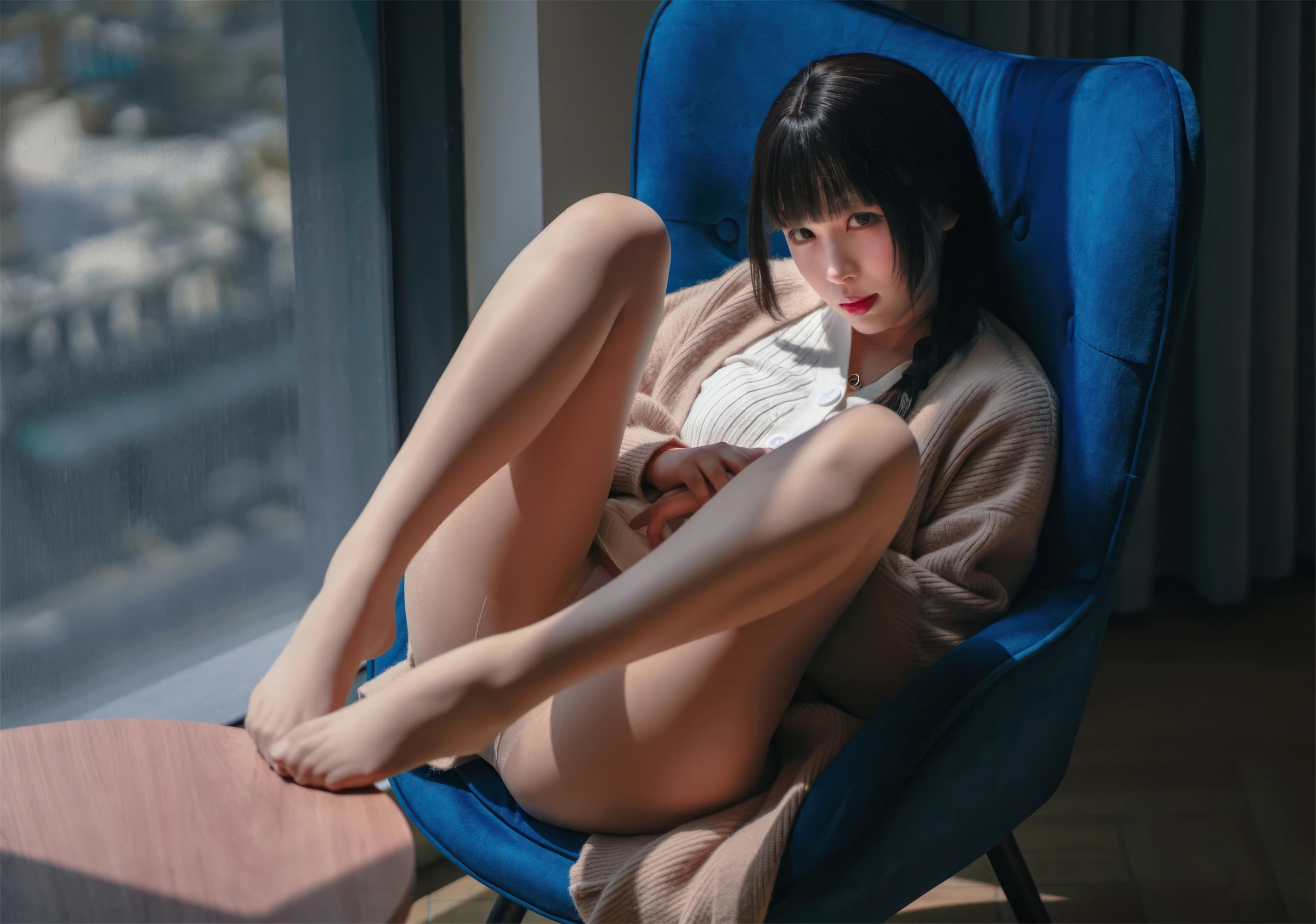 轩萧学姐 – 肉丝家妻 [65P] - 秀人网免费无水印在线套图写真