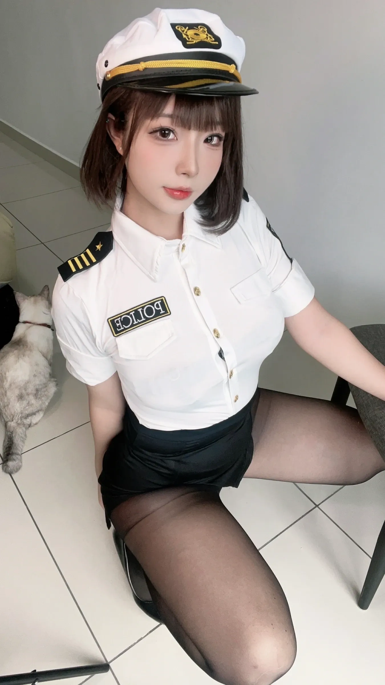 yuuhui玉汇 – Patreon订阅 不良女警 [48P] - 秀人网免费无水印在线套图写真