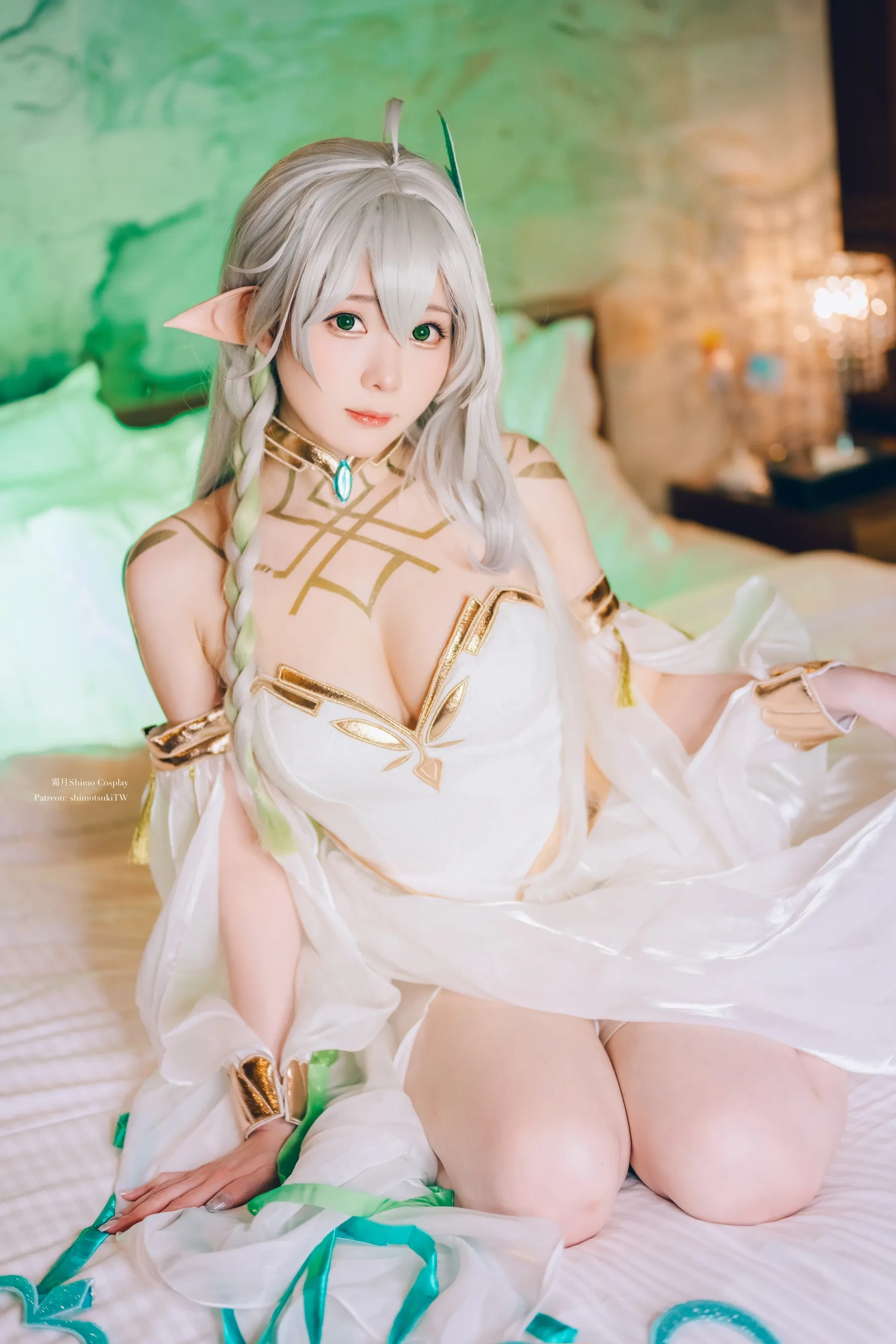 霜月shimo – 原神 纳西妲 [24P] - 秀人网免费无水印在线套图写真