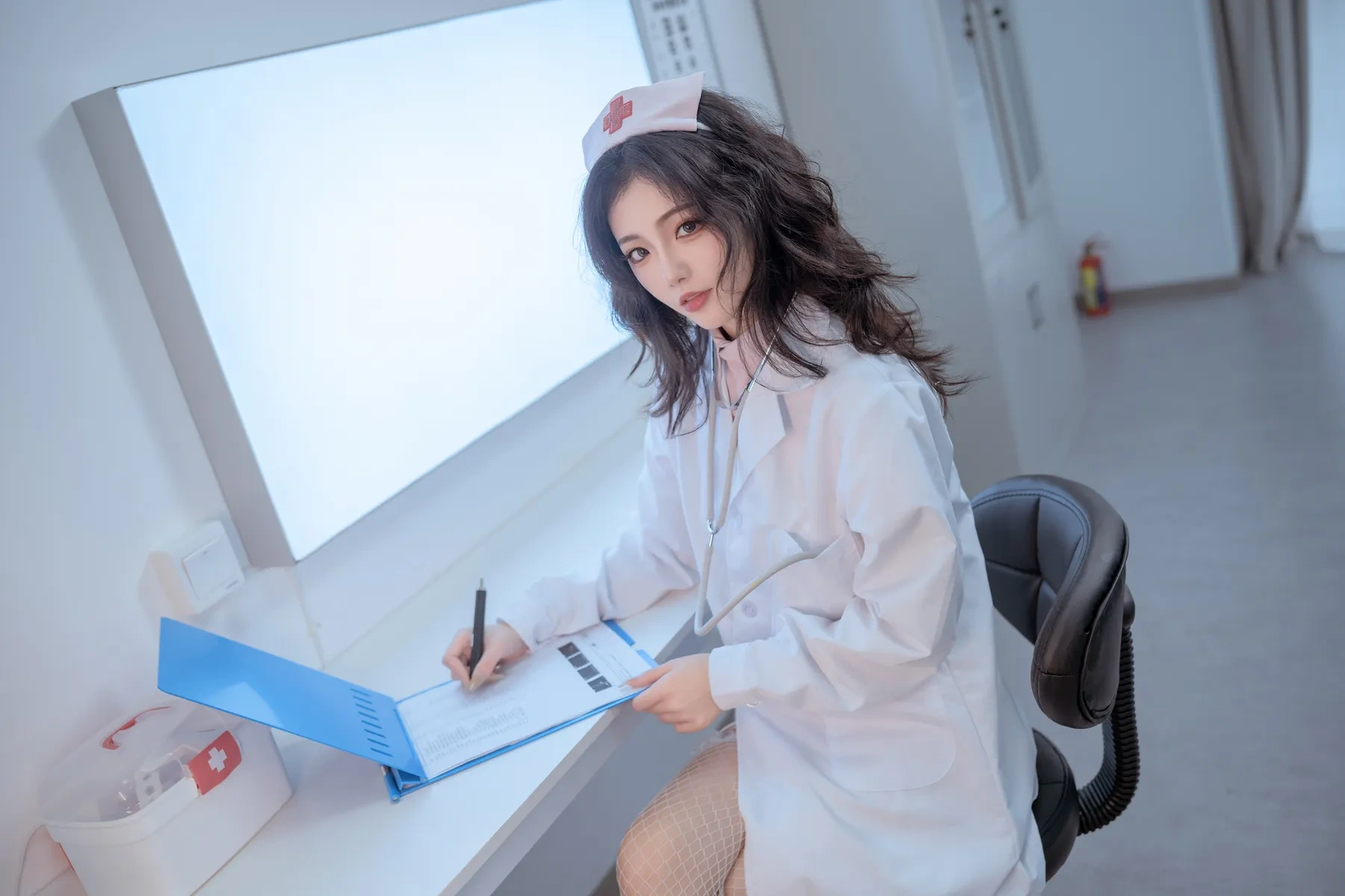 桃良阿宅 – 诊疗室 [86P] - 秀人网免费无水印在线套图写真