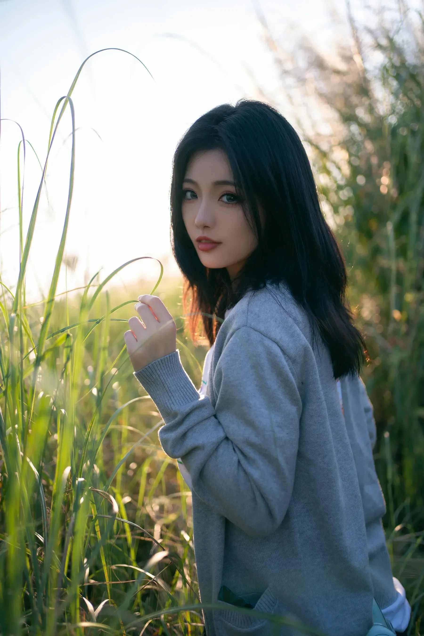 桃良阿宅 – 外出JK [40P] - 秀人网免费无水印在线套图写真