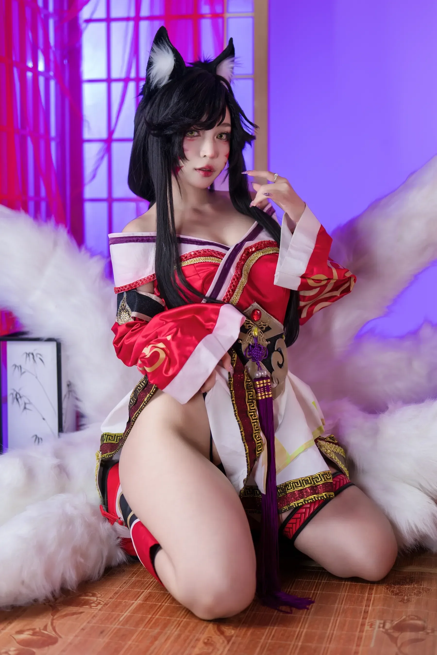 Umeko J – Ahri – League of Legends [60P] - 秀人网免费无水印在线套图写真