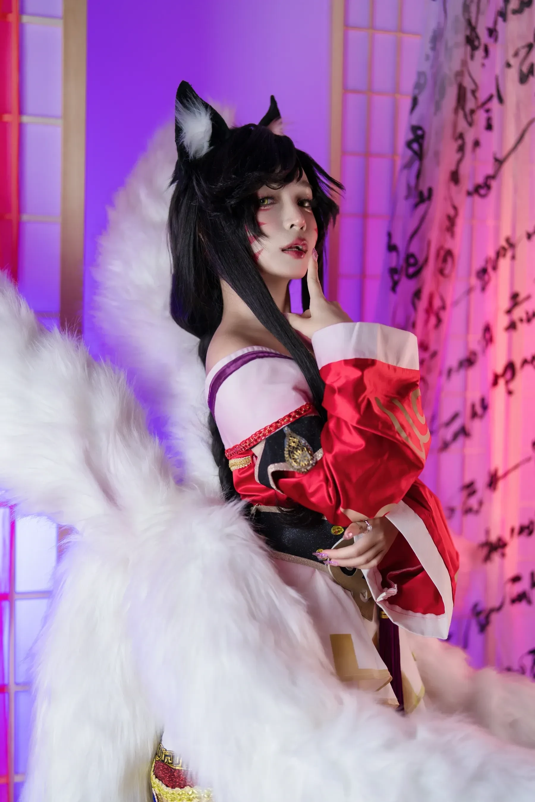 Umeko J – Ahri – League of Legends [60P] - 秀人网免费无水印在线套图写真