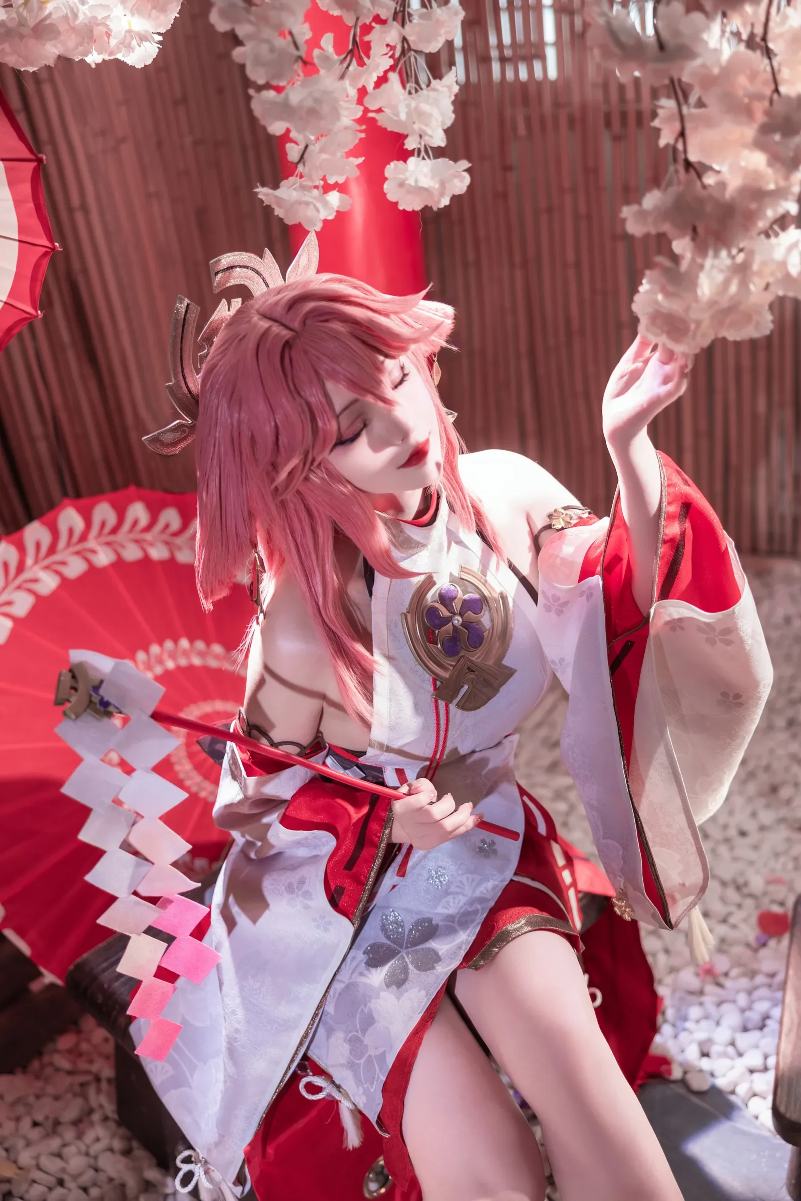 Natsuko夏夏子 – 八重神子 [91P] - 秀人网免费无水印在线套图写真