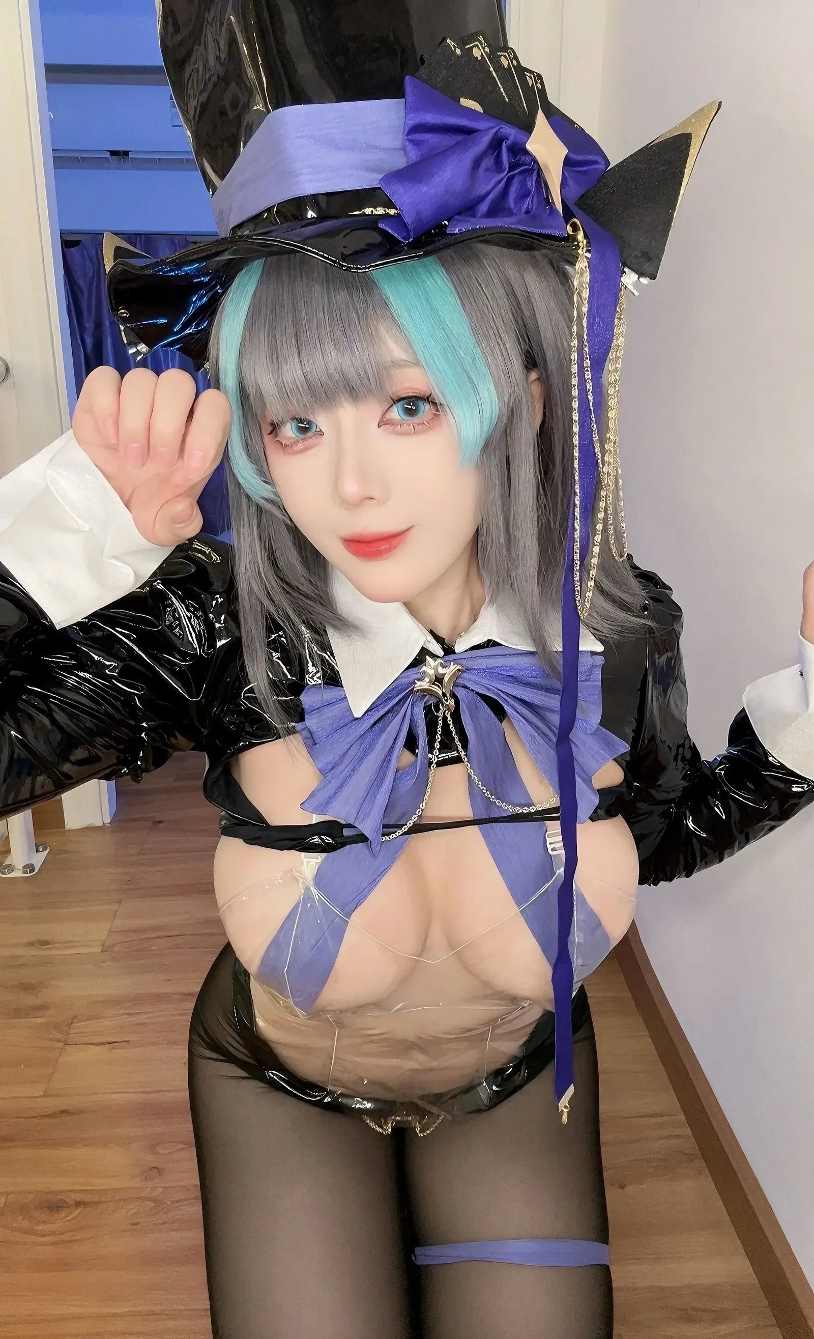 九言 – 柴郡郡 [38P] - 秀人网免费无水印在线套图写真