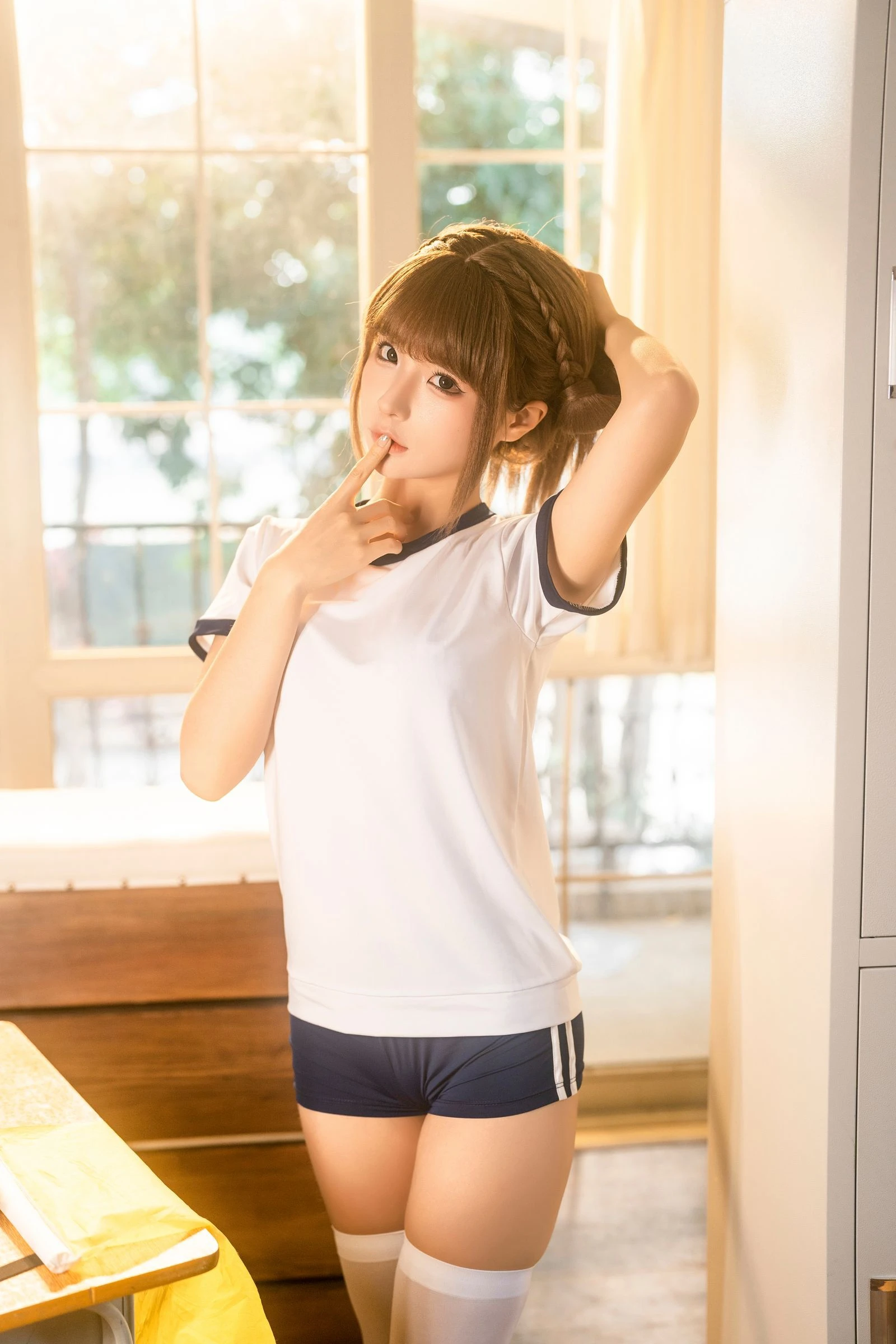 蠢沫沫 – 体操室 [104P] - 秀人网免费无水印在线套图写真