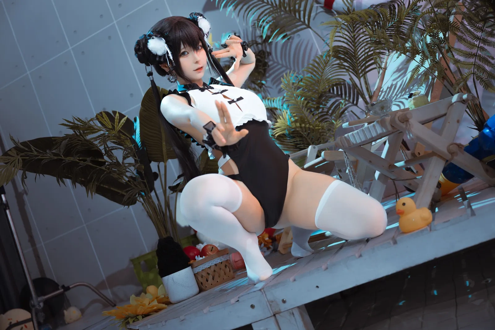 蠢沫沫 – 熊猫娘 [105P] - 秀人网免费无水印在线套图写真