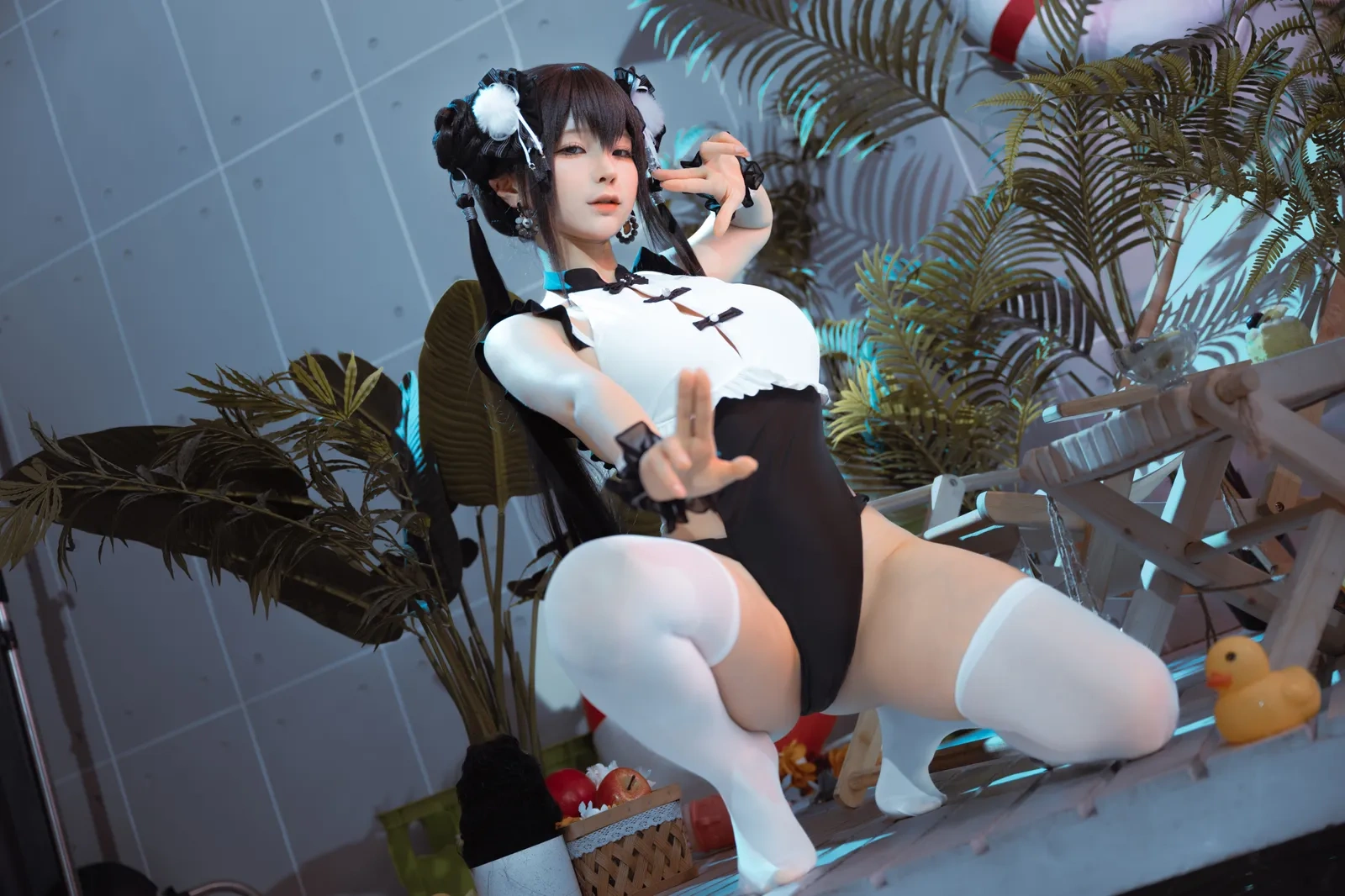 蠢沫沫 – 熊猫娘 [105P] - 秀人网免费无水印在线套图写真