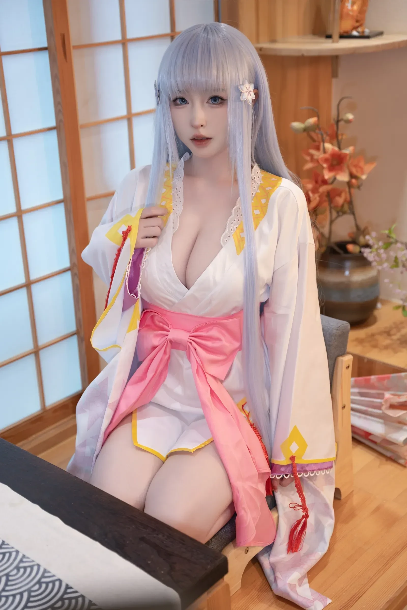 清水由乃 – 美少女万华镜 雪女原服 [58P] - 秀人网免费无水印在线套图写真