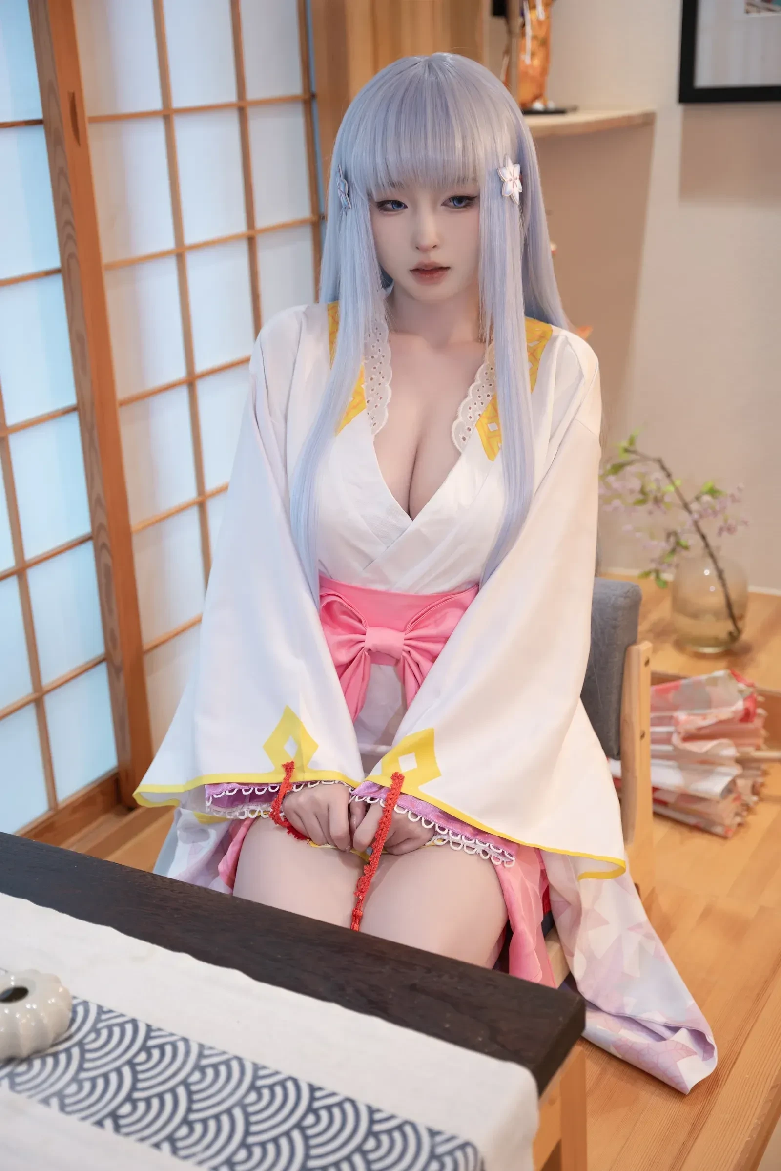 清水由乃 – 美少女万华镜 雪女原服 [58P] - 秀人网免费无水印在线套图写真
