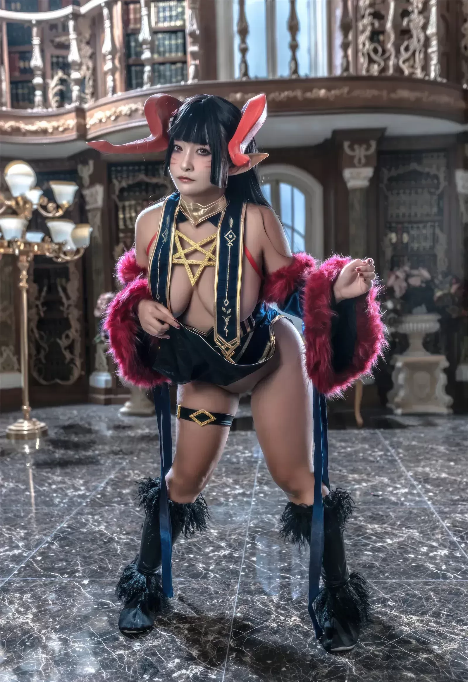 洛璃LoLiSAMA – 撒旦 [49P] - 秀人网免费无水印在线套图写真