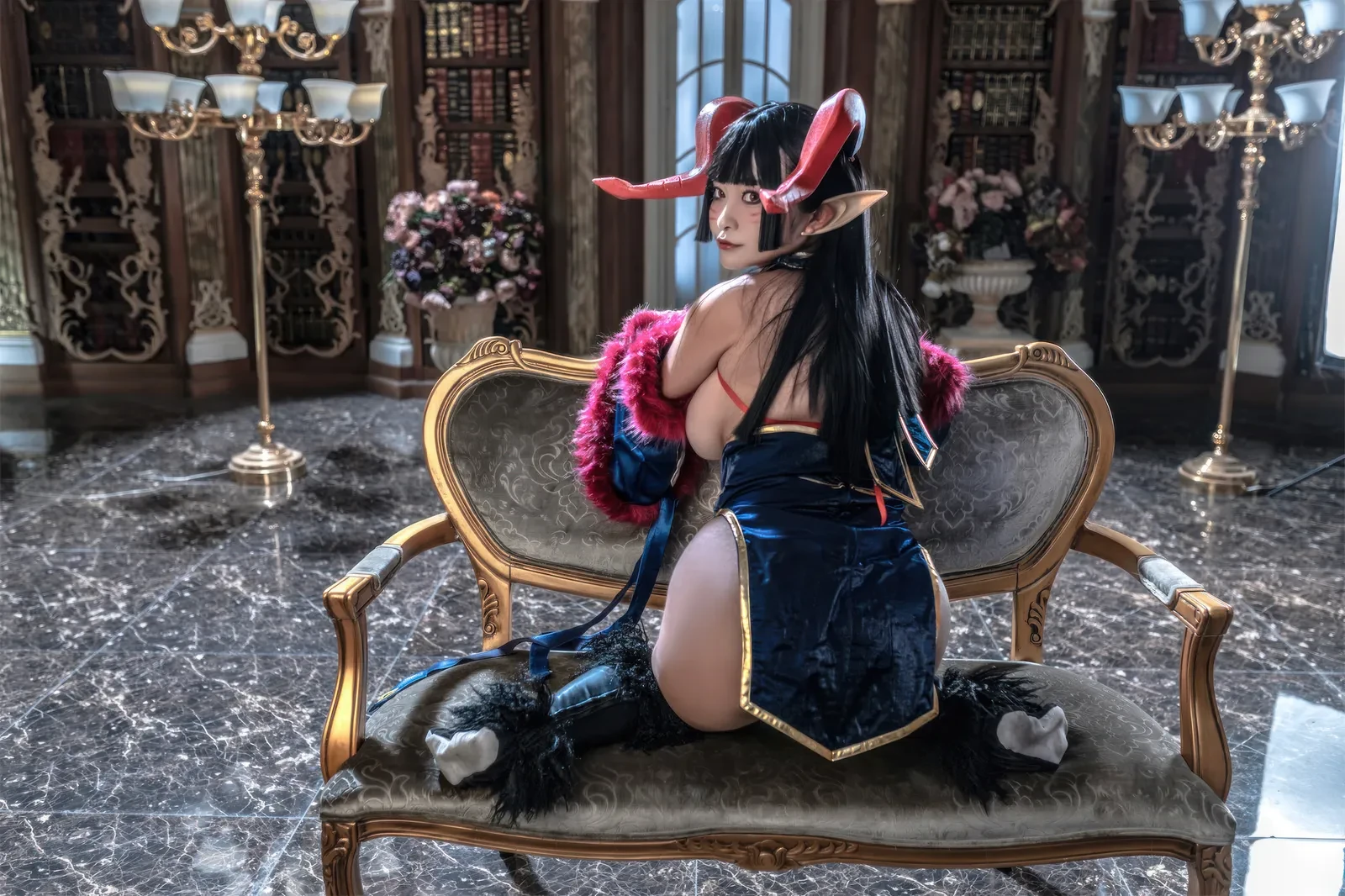 洛璃LoLiSAMA – 撒旦 [49P] - 秀人网免费无水印在线套图写真