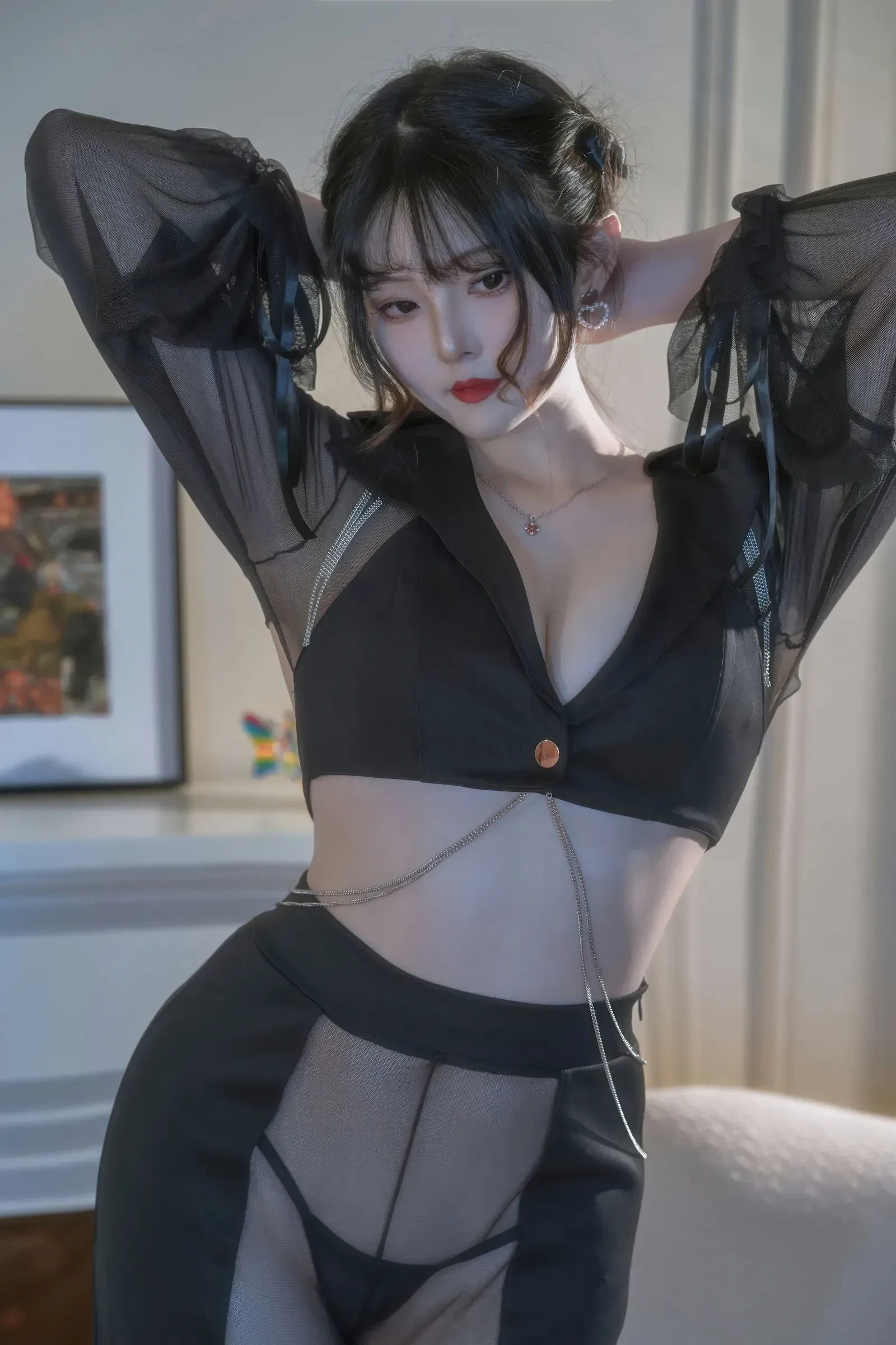 Natsuko夏夏子 – 朦胧OL [53P] - 秀人网免费无水印在线套图写真