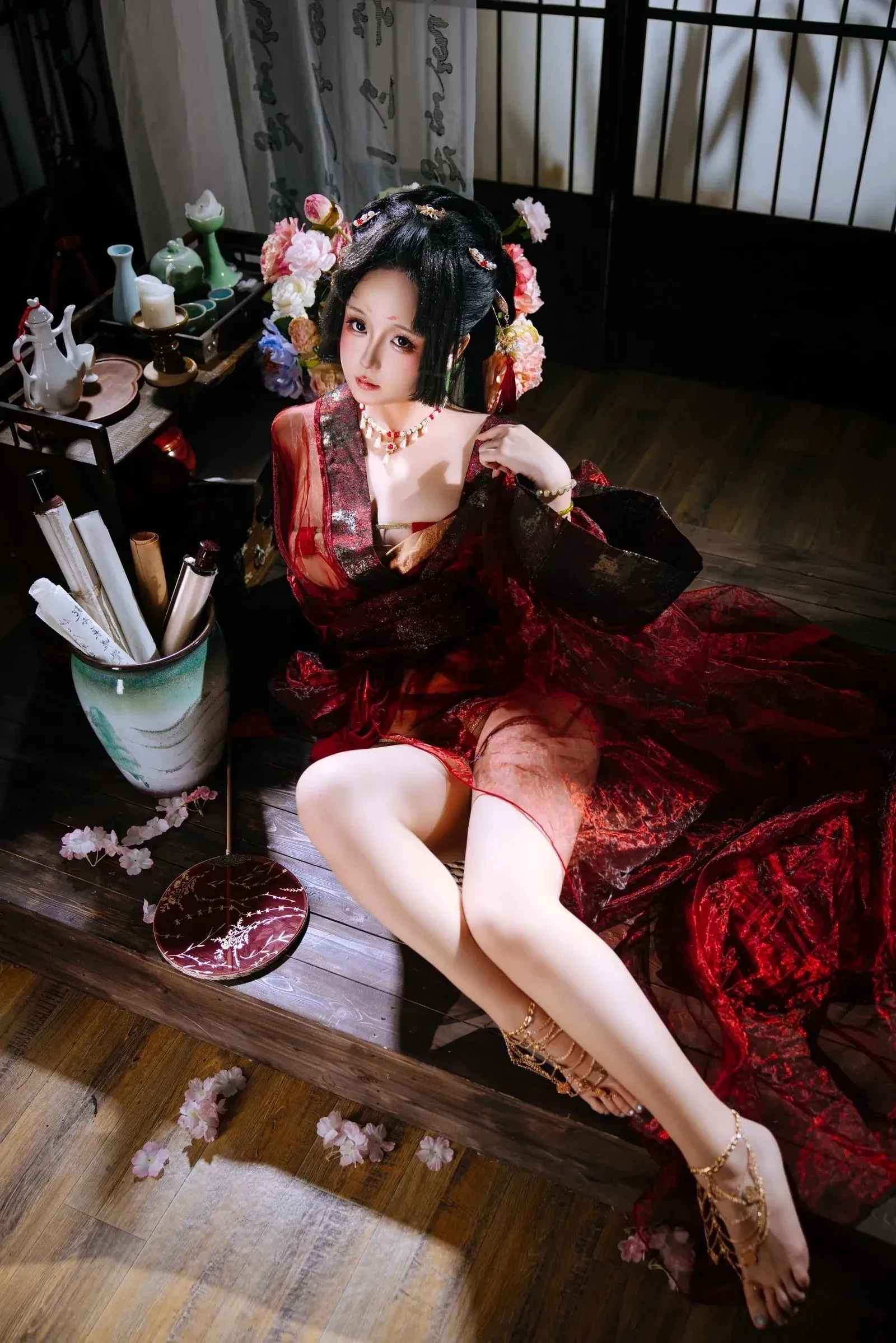 日奈娇 – 战国妖姬 [118P] - 秀人网免费无水印在线套图写真