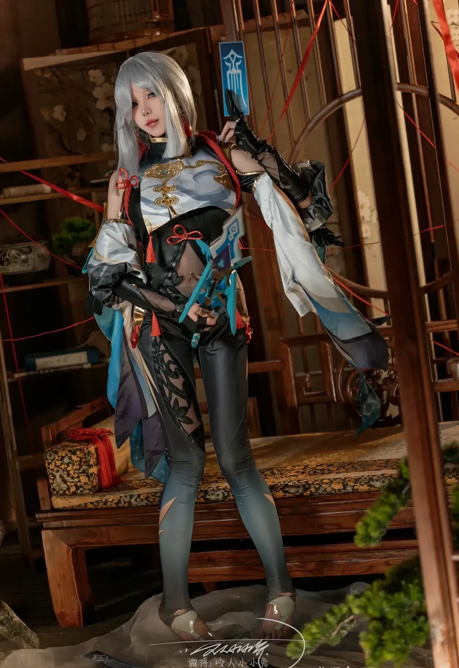 咬一口兔娘 – 原神 申鹤 [73P] - 秀人网免费无水印在线套图写真