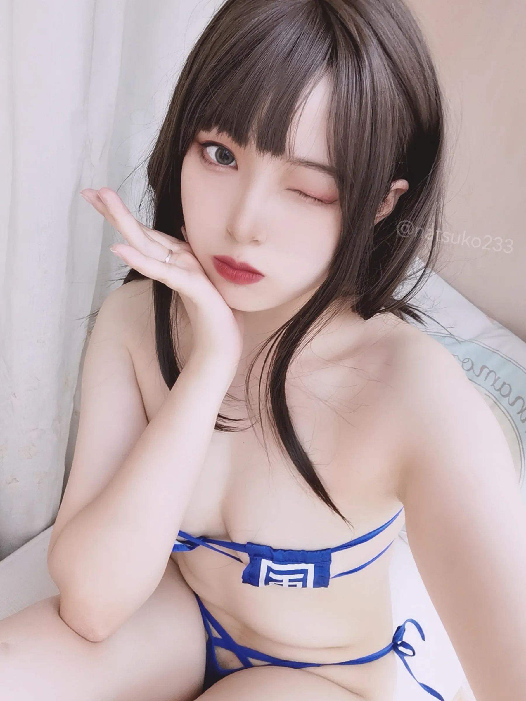 Natsuko夏夏子 – 风纪委员 [28P] - 秀人网免费无水印在线套图写真