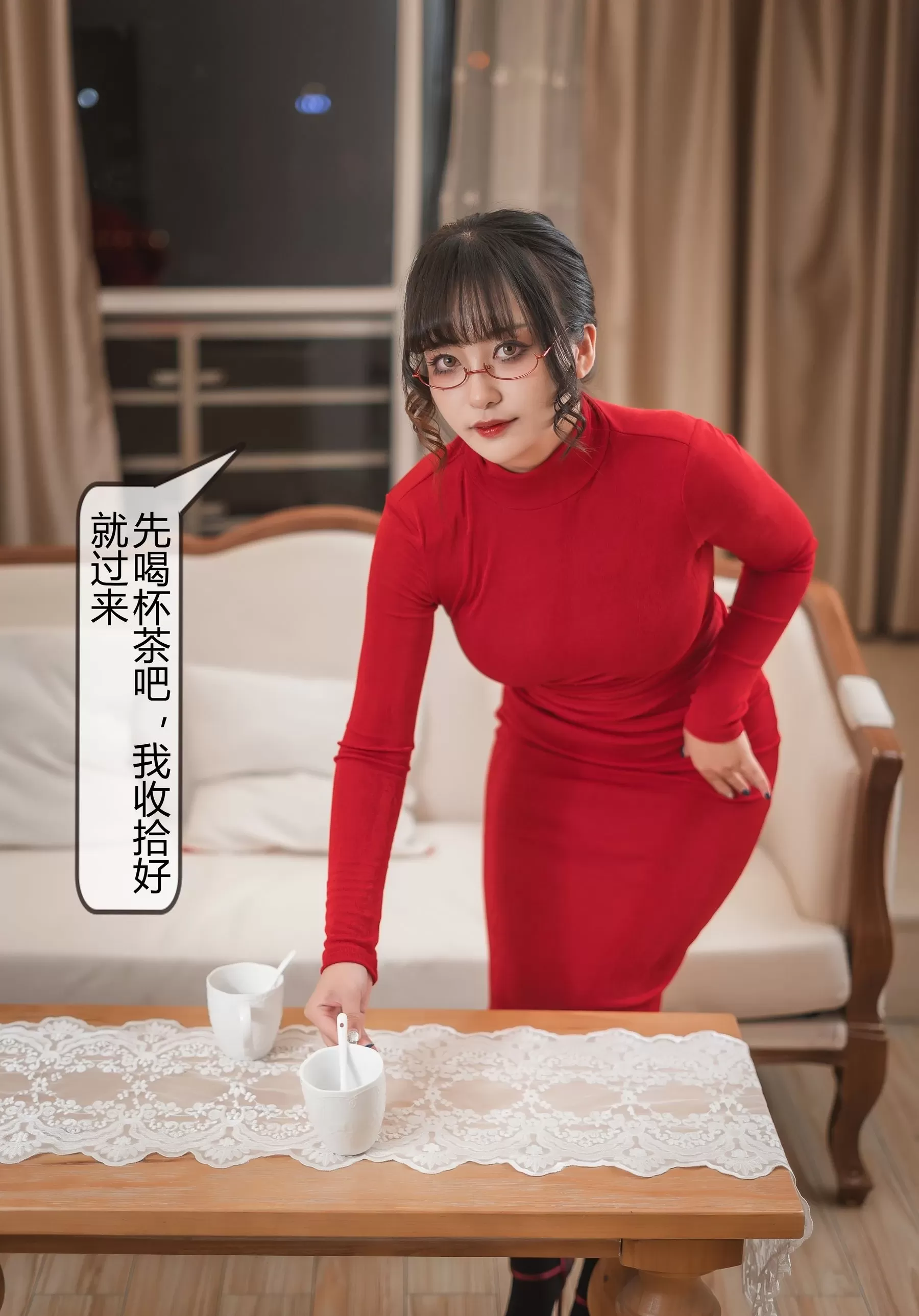 洛璃LoLiSAMA – 隔壁太太 – 剧情版 [39P] - 秀人网免费无水印在线套图写真