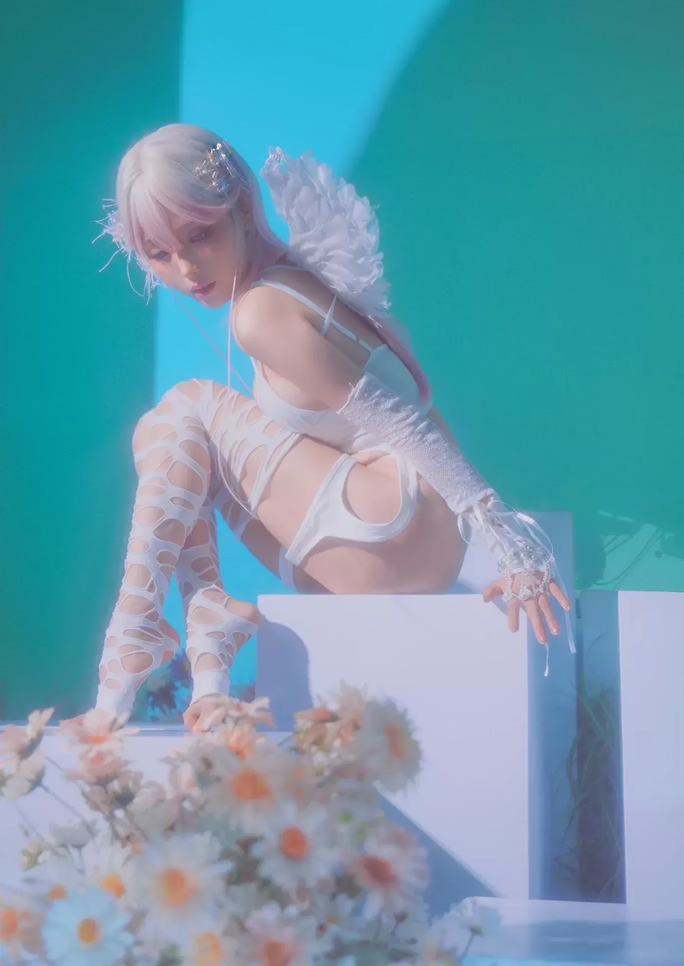 Ely_eee(ElyEE子) – 24年10月订阅 Plant Angel植天使 [36P] - 秀人网免费无水印在线套图写真