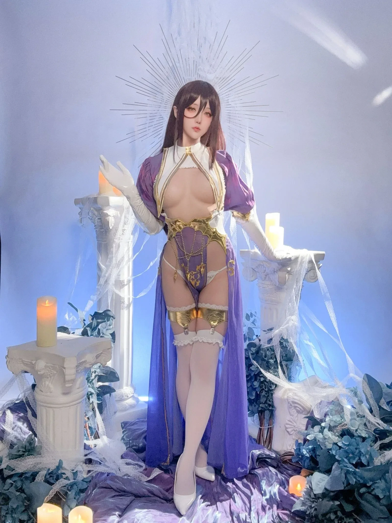 星之迟迟 – 圣处理修女 彼得罗涅手办同人 [90P] - 秀人网免费无水印在线套图写真