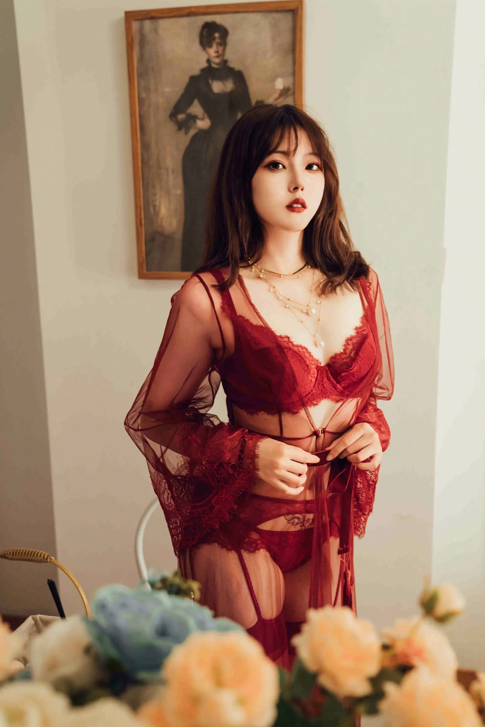 Natsuko夏夏子 - 秘密恋人 [27P] - 秀人网免费无水印在线套图写真