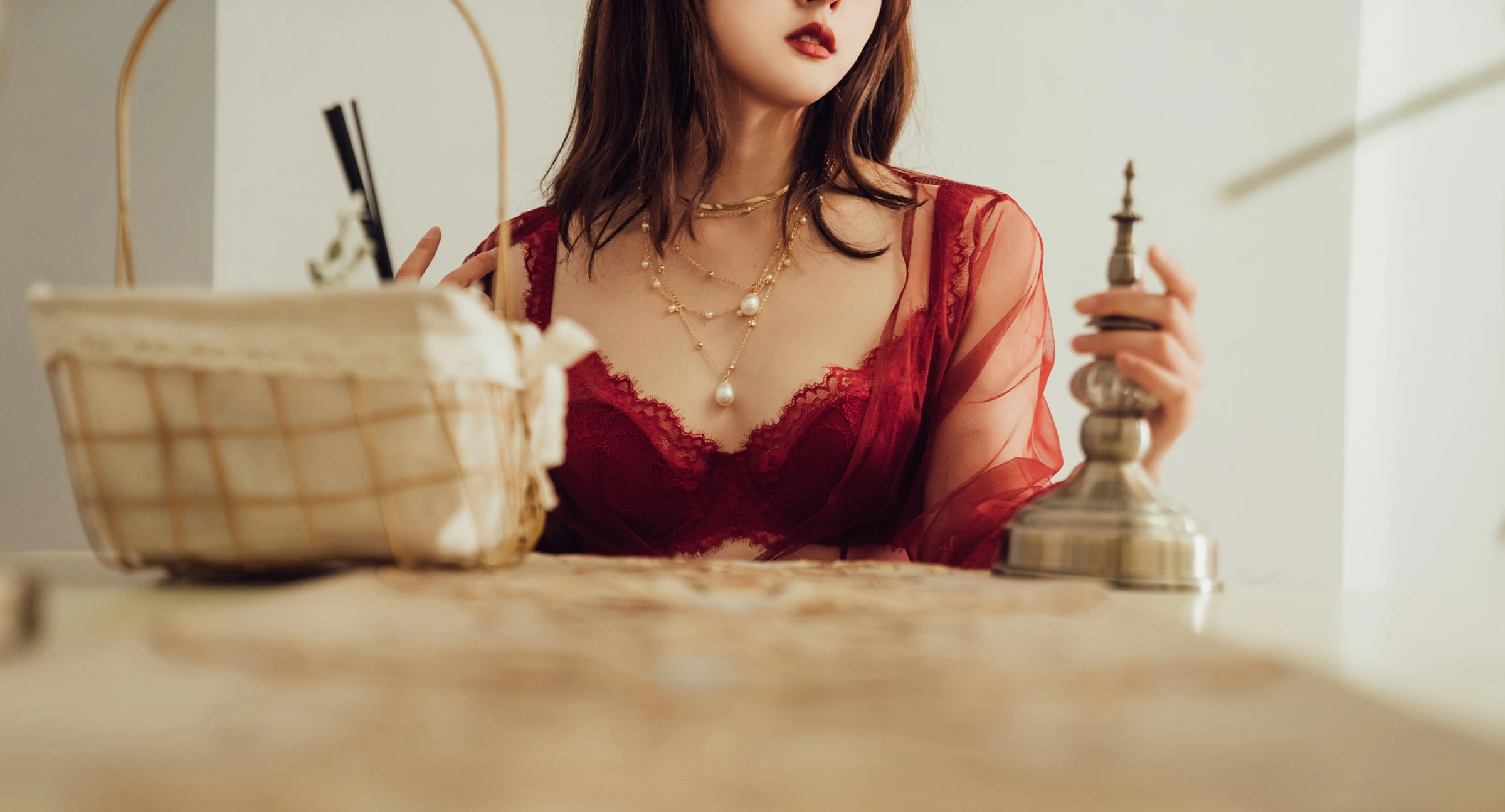 Natsuko夏夏子 - 秘密恋人 [27P] - 秀人网免费无水印在线套图写真