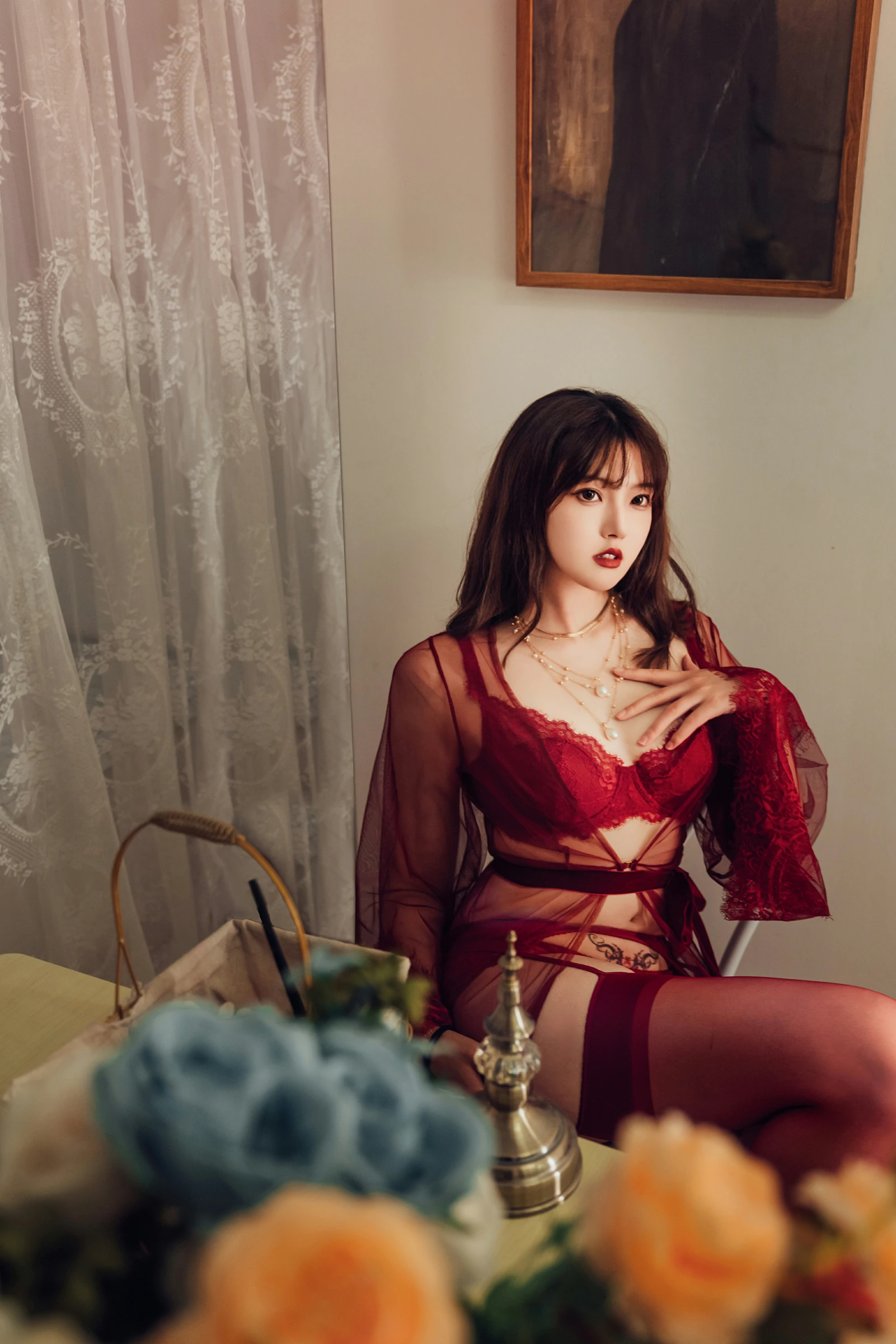 Natsuko夏夏子 - 秘密恋人 [27P] - 秀人网免费无水印在线套图写真