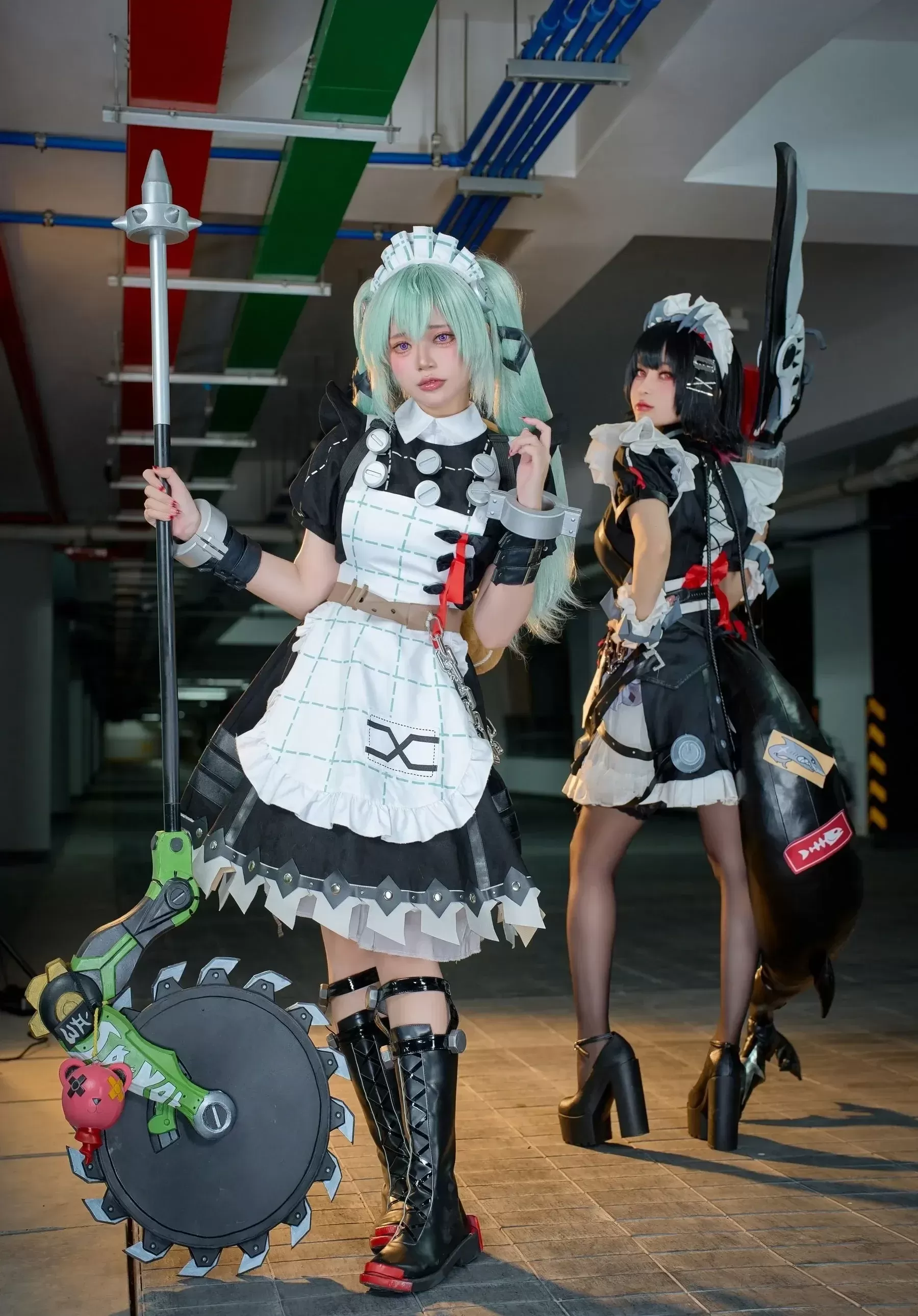 ZinieQ &#038; Tiny Asa – Corin x Ellen Joe [21P] - 秀人网免费无水印在线套图写真