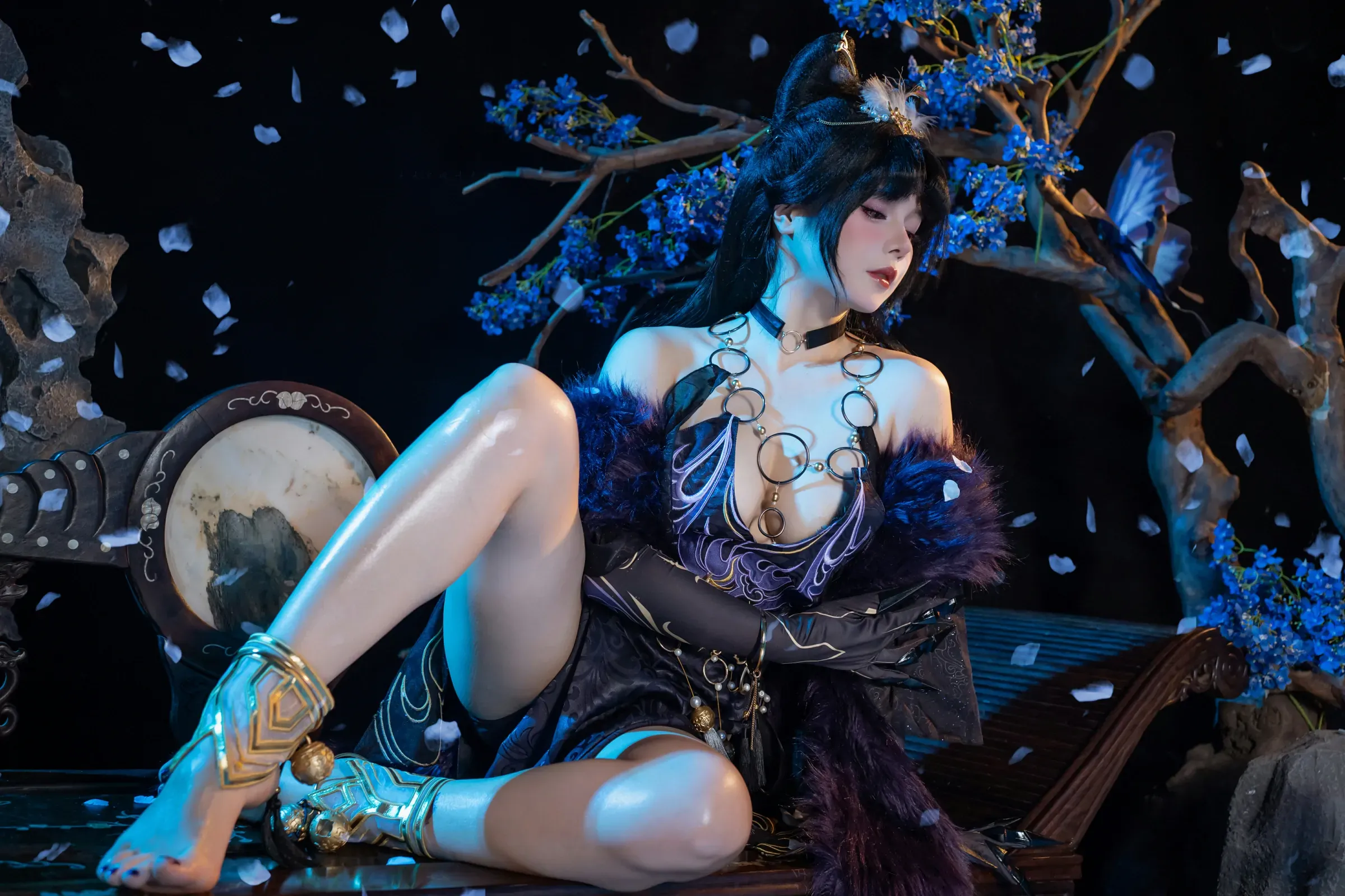 七月喵子 云溪-玉玲珑 [80P] - 秀人网免费无水印在线套图写真