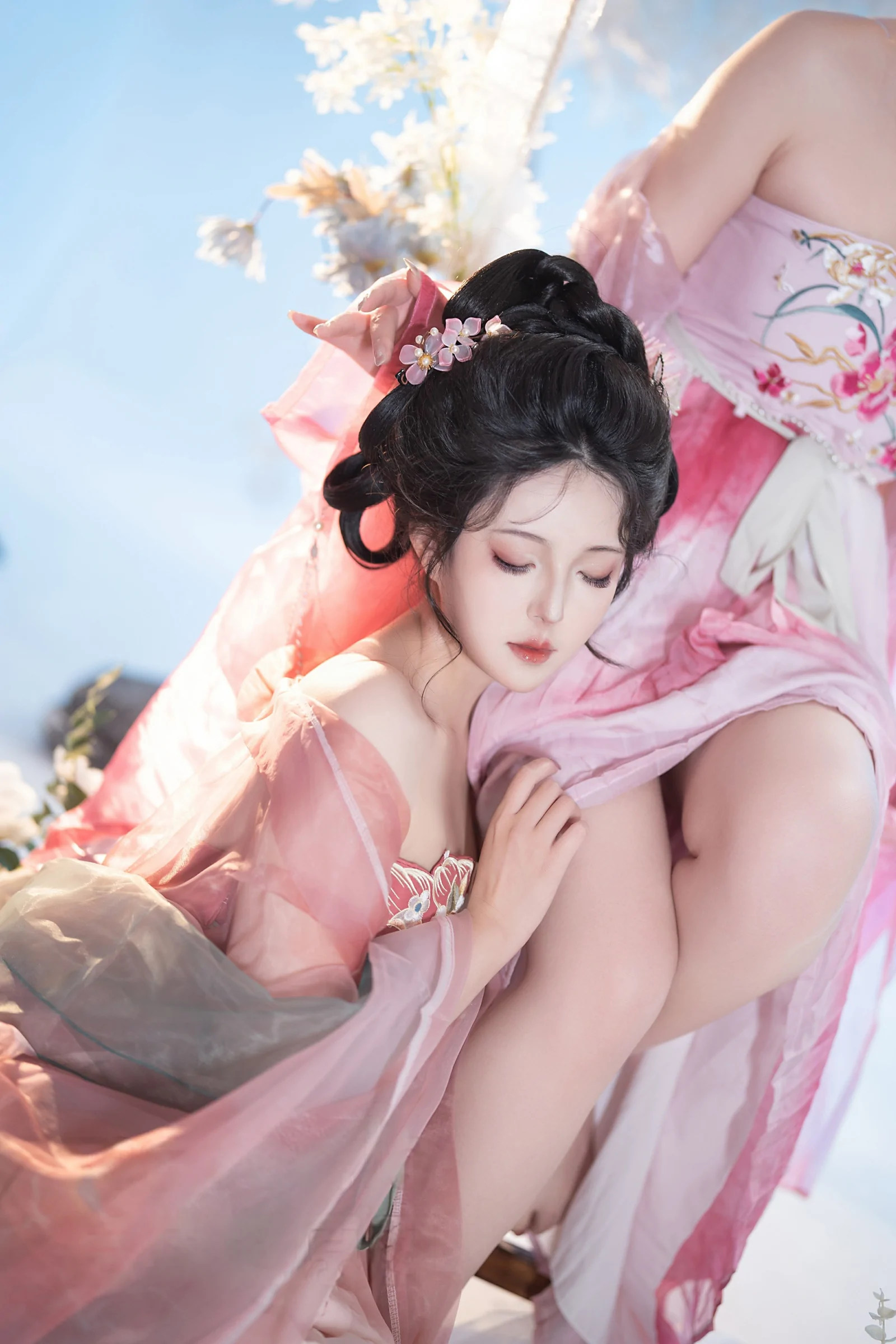 Natsuko夏夏子&#038;星澜 – 瑶池洗凝脂 [77P] - 秀人网免费无水印在线套图写真