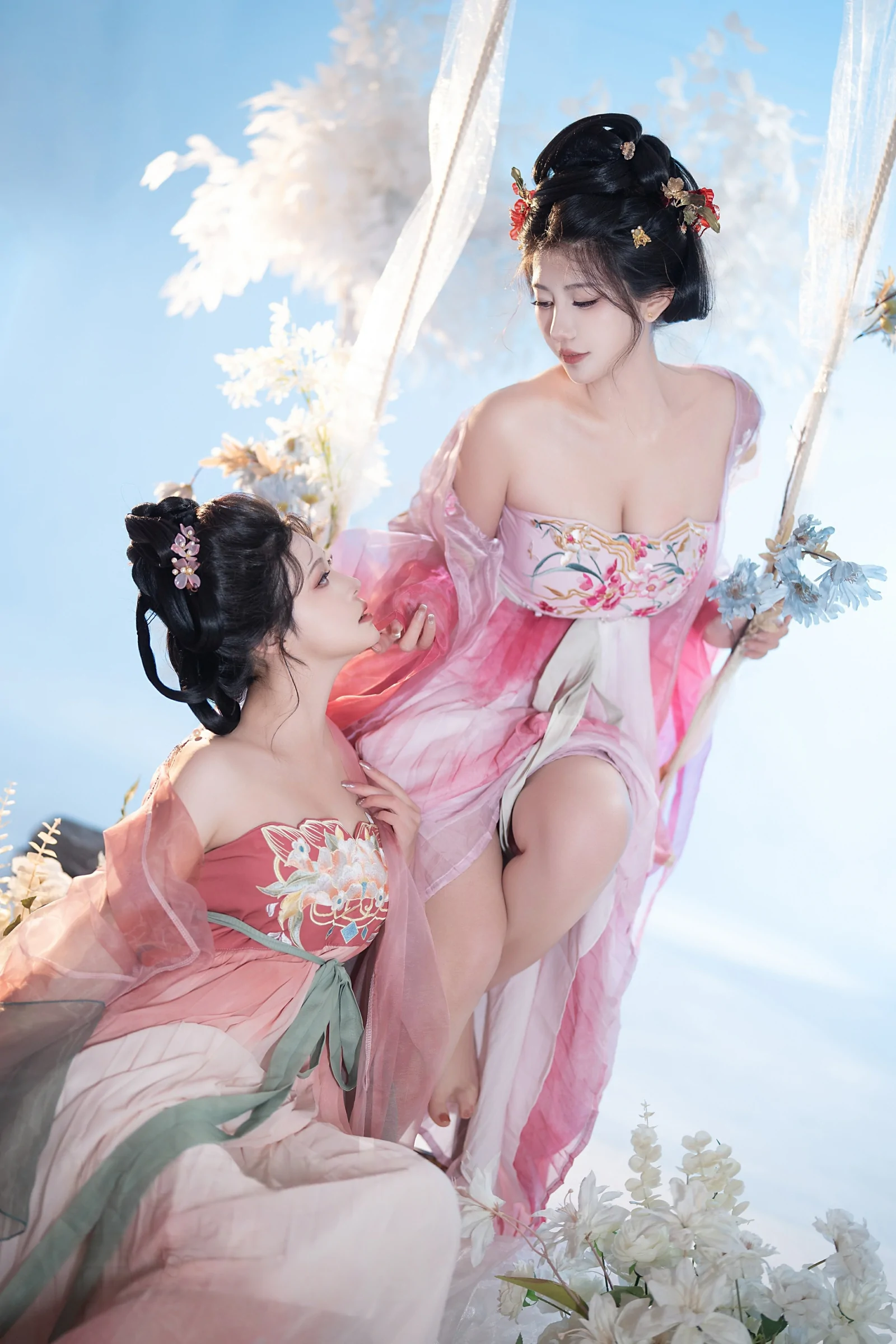 Natsuko夏夏子&#038;星澜 – 瑶池洗凝脂 [77P] - 秀人网免费无水印在线套图写真