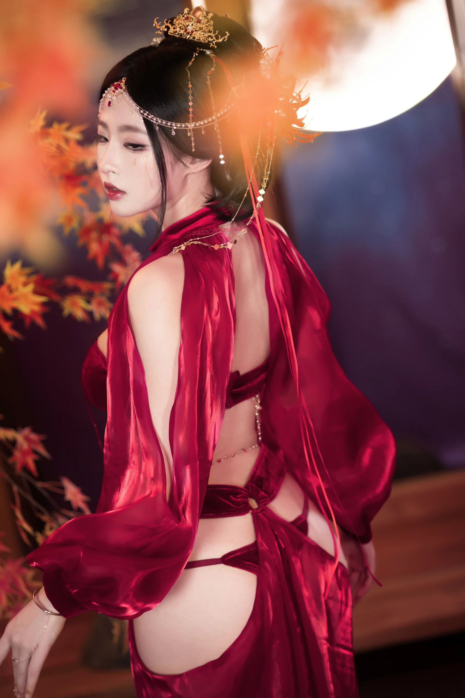 清水由乃 – 月下舞姬 [58P] - 秀人网免费无水印在线套图写真