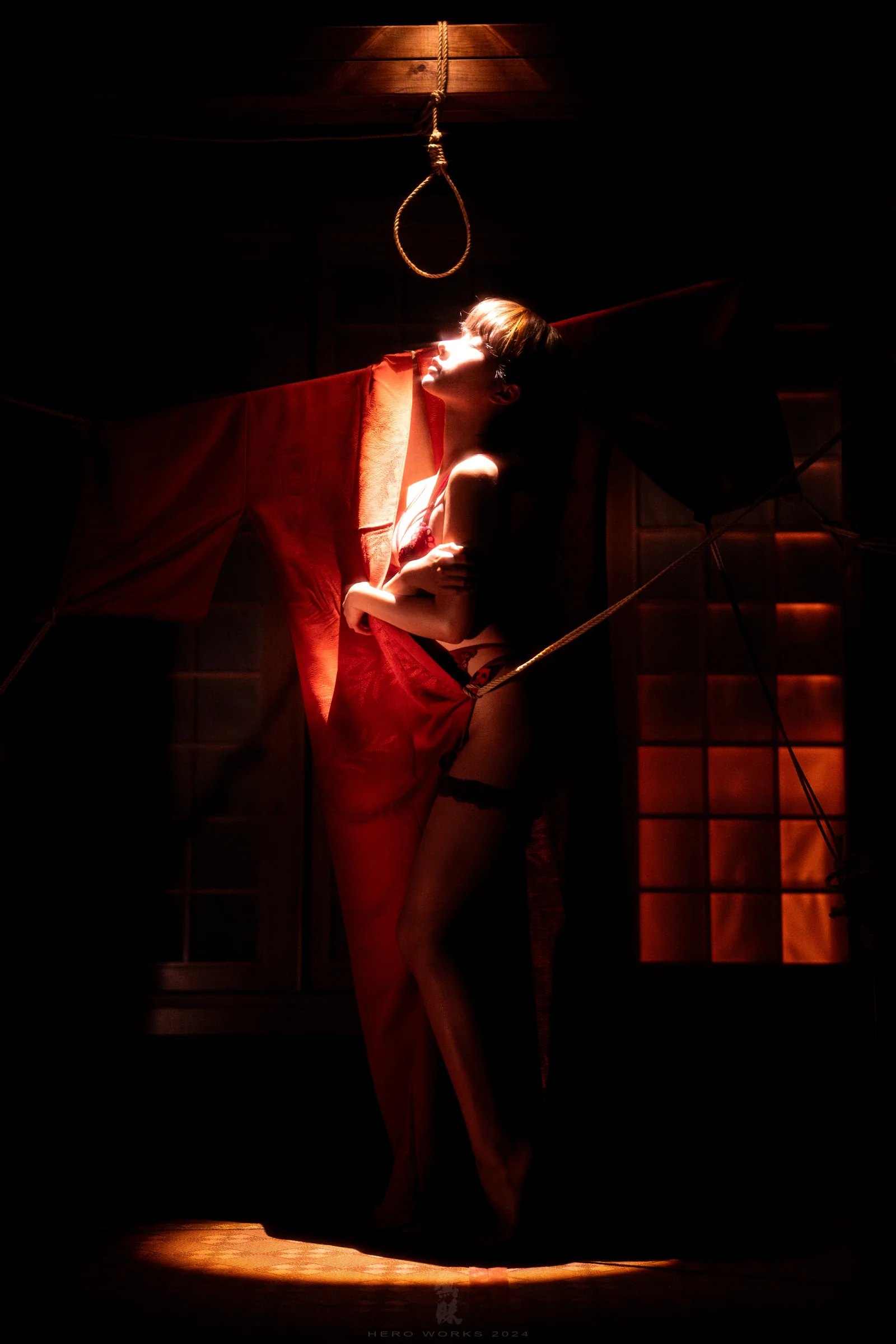 蠢沫沫 – 绳 [23P] - 秀人网免费无水印在线套图写真