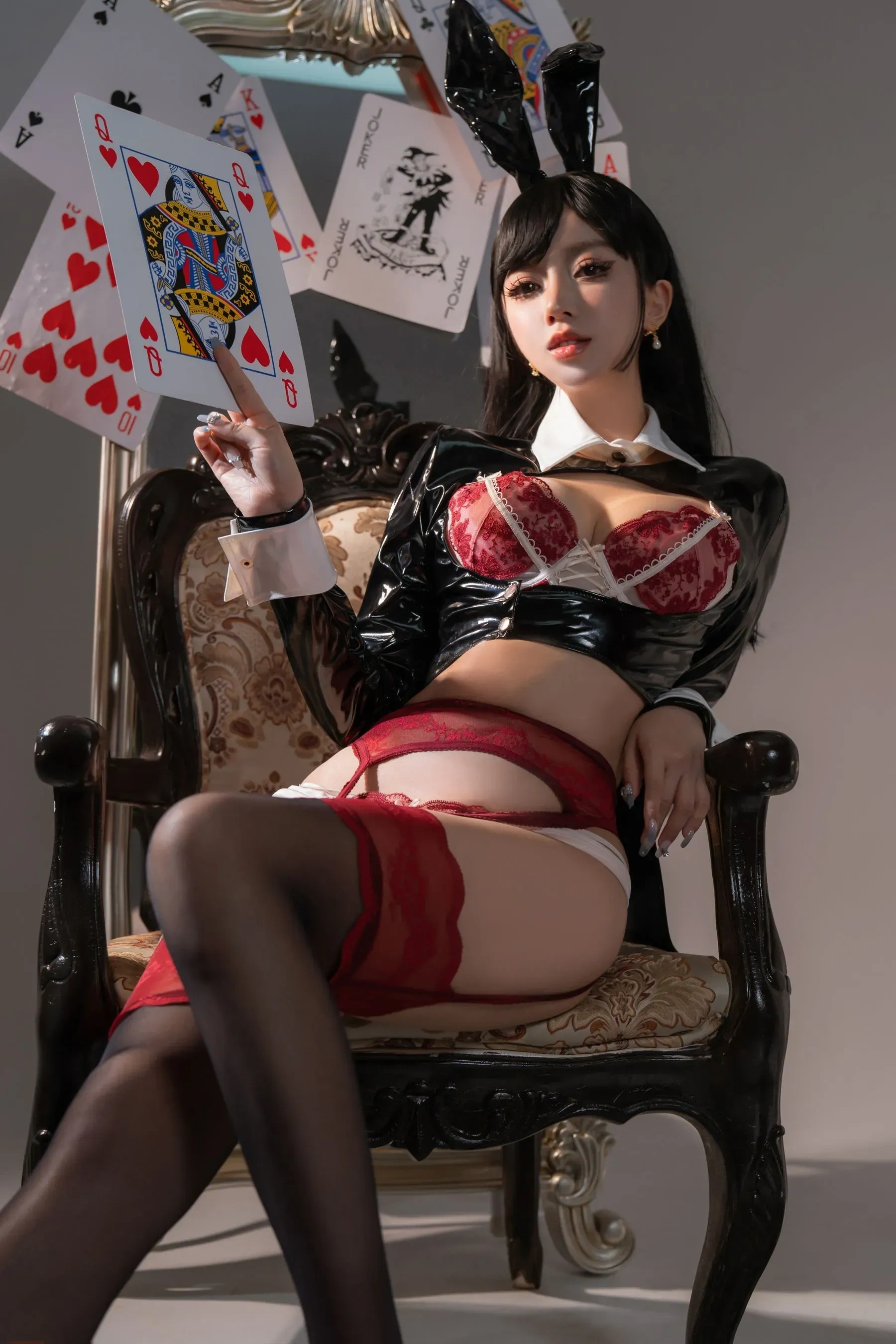 米线线sama &#8211; 生日限定 兔女郎 [49P] - 秀人网免费无水印在线套图写真