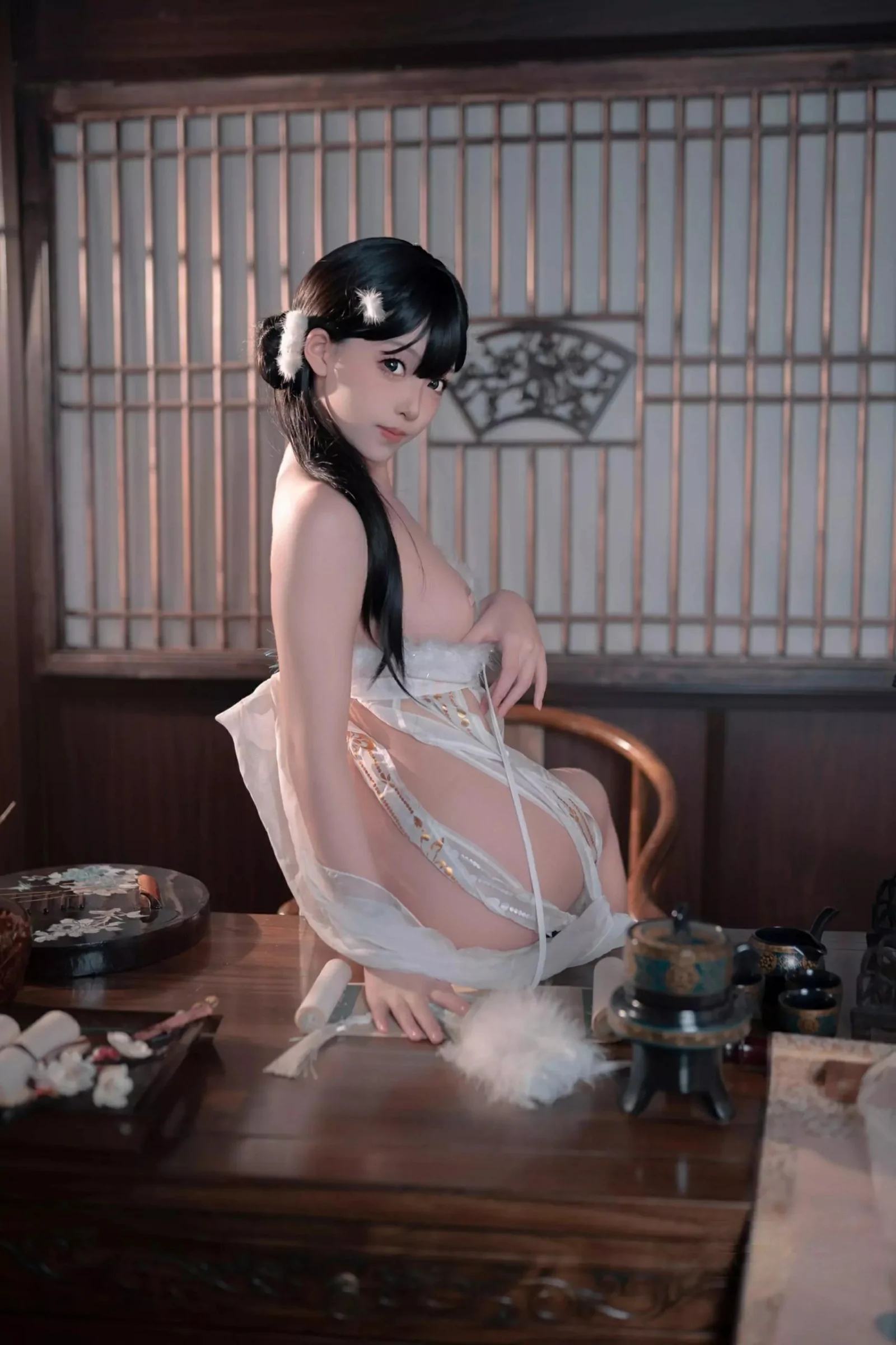 Bangni邦尼 &#8211; 古风兔子 [80P] - 秀人网免费无水印在线套图写真