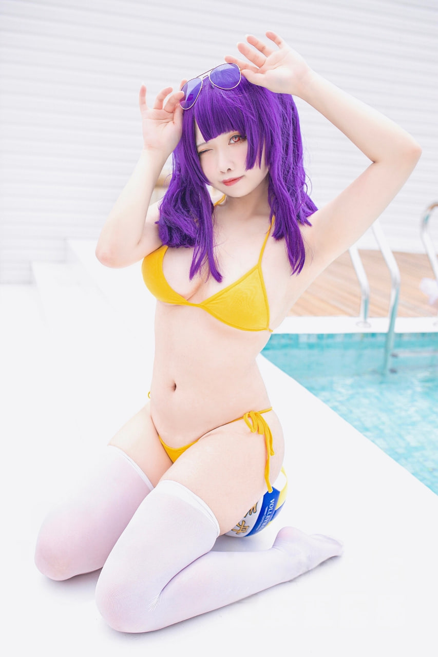 贞子蜜桃 – 碧蓝航线 波拉泳装 [23P] - 秀人网免费无水印在线套图写真