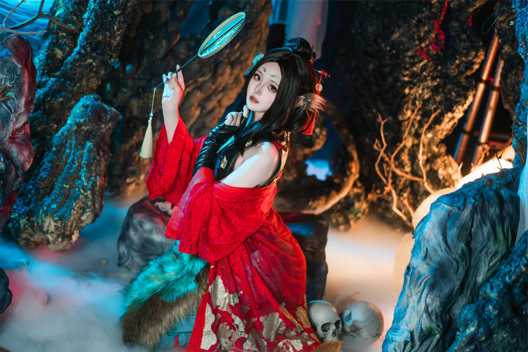 Natsuko夏夏子 &#8211; 黑神话悟空 萍萍 [76P] - 秀人网免费无水印在线套图写真