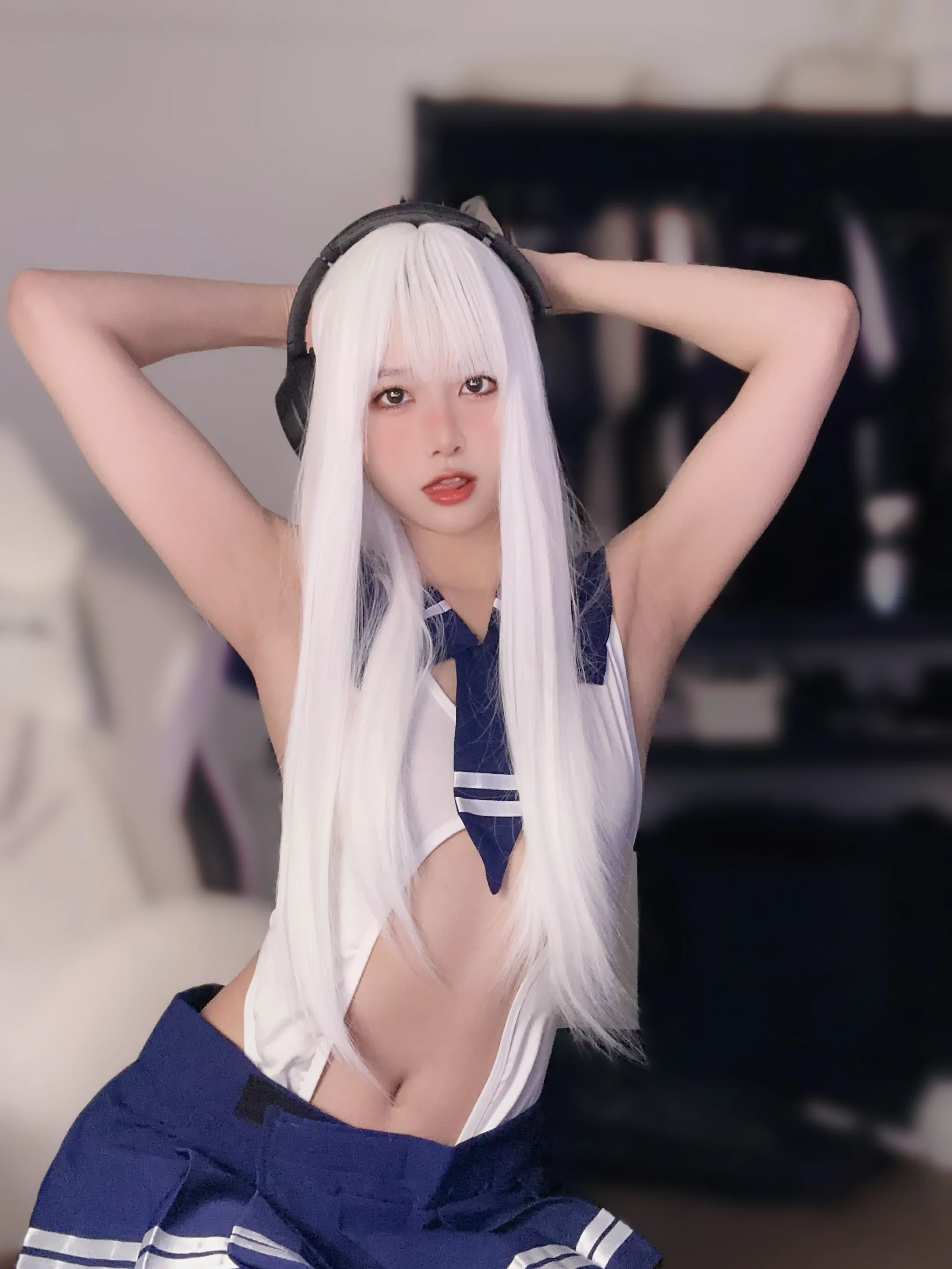 布丁大法 &#8211; 白毛女友 [27P] - 秀人网免费无水印在线套图写真