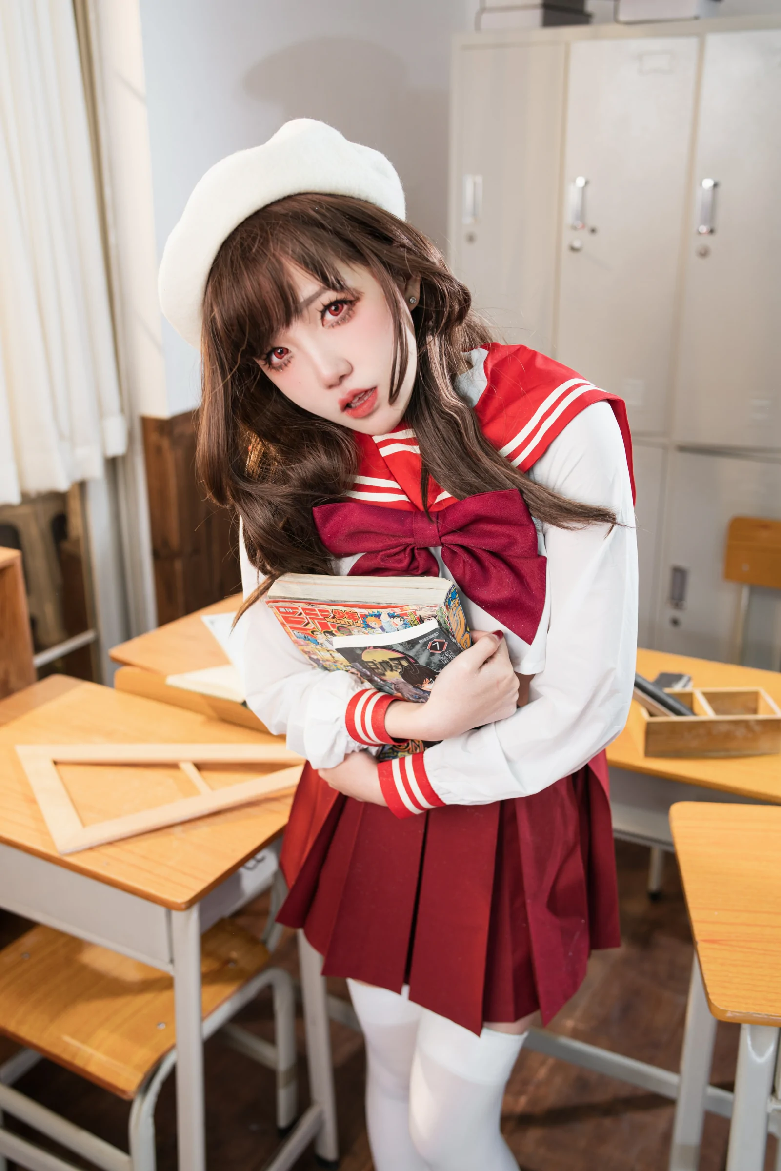 阿薰kaOri &#8211; 白虎女高中生 [78P] - 秀人网免费无水印在线套图写真