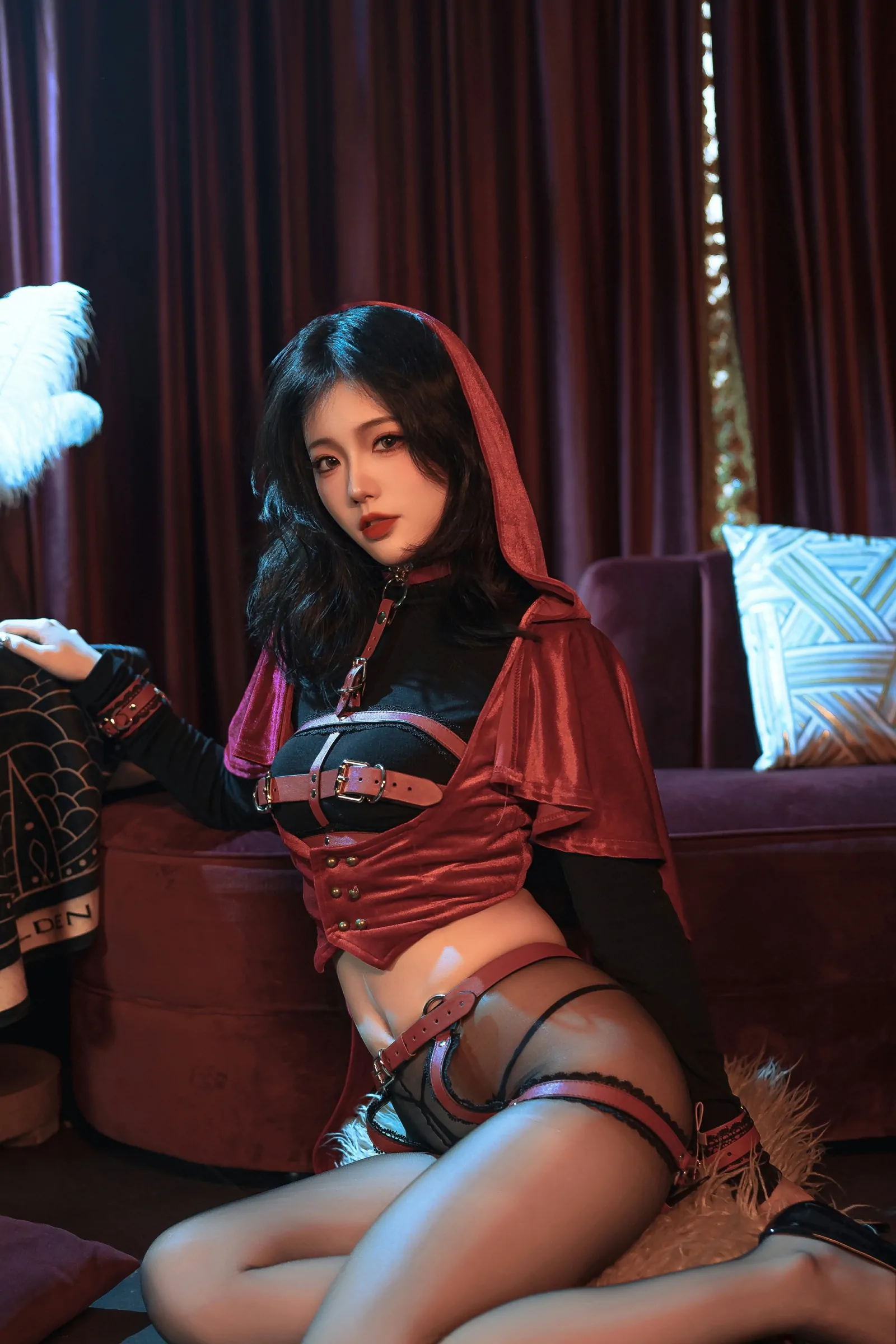 桃良阿宅 - 小红帽 [118P] - 秀人网免费无水印在线套图写真