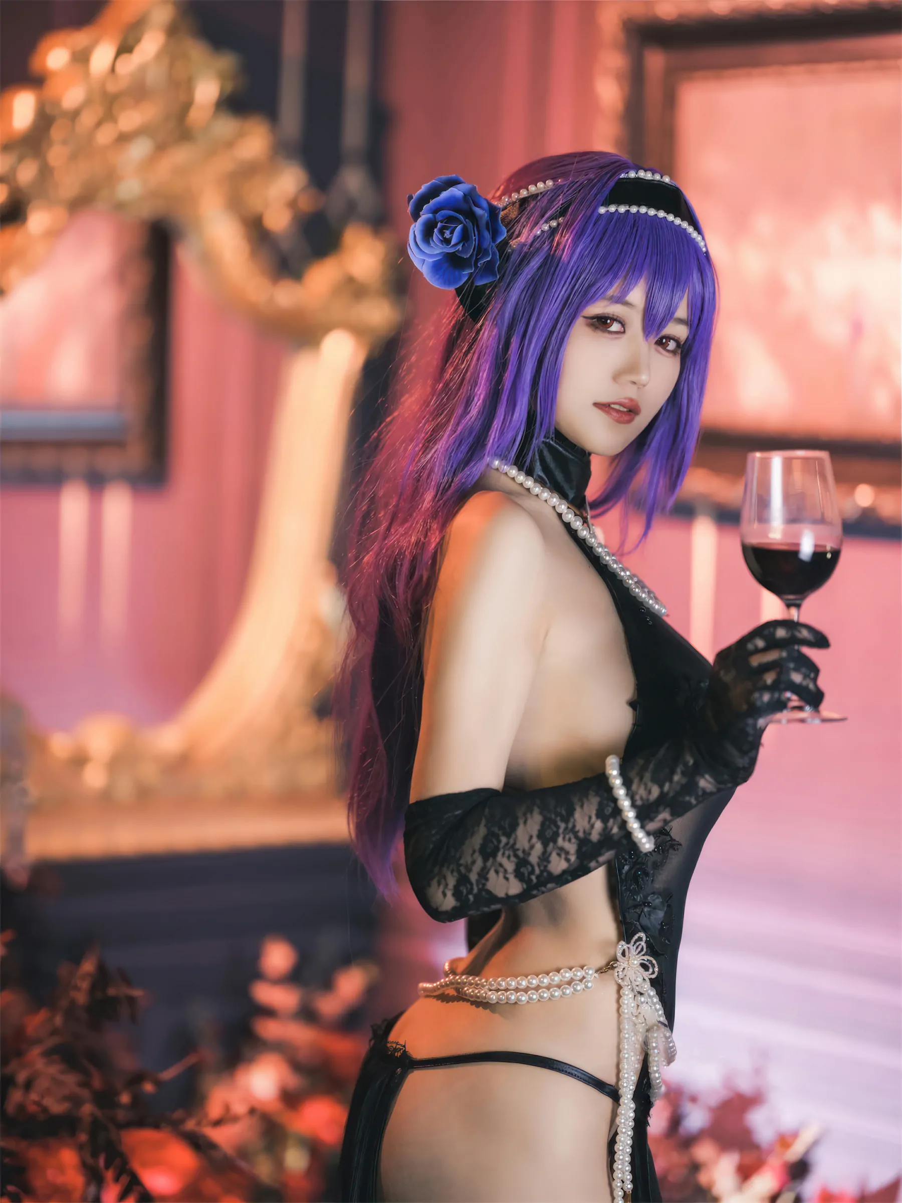 小仓千代w – 少女前线 ZB26 暗蔷摇曳 [20P] - 秀人网免费无水印在线套图写真