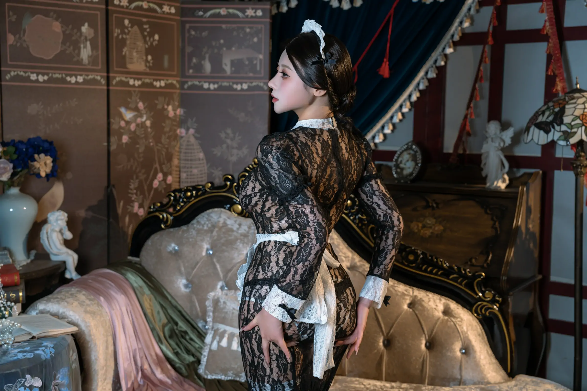 奈汐酱nice - 顺从 [100P] - 秀人网免费无水印在线套图写真