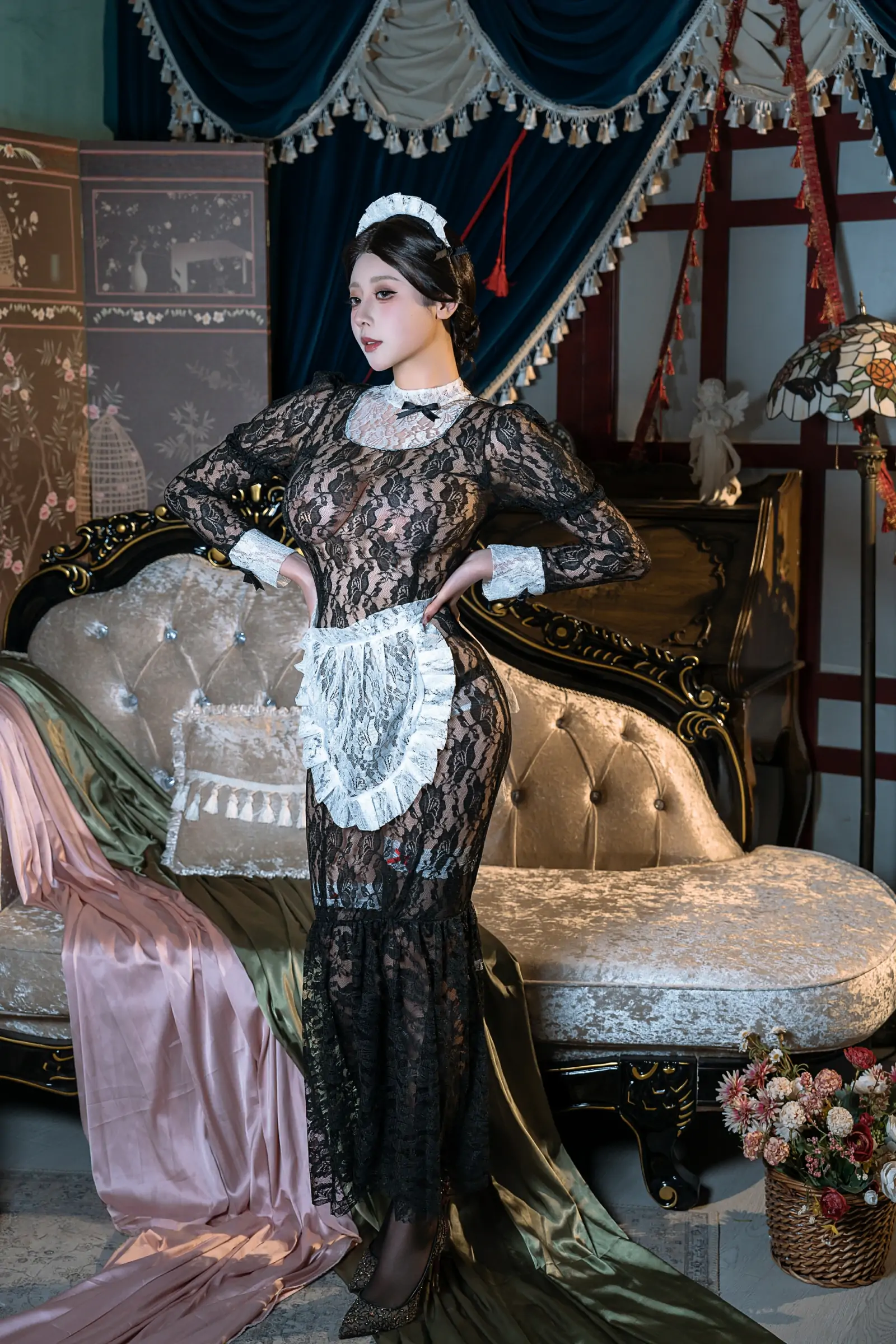 奈汐酱nice - 顺从 [100P] - 秀人网免费无水印在线套图写真