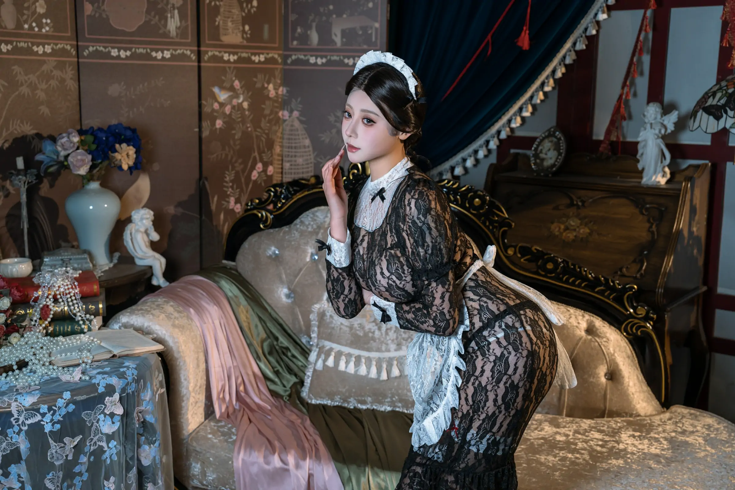 奈汐酱nice - 顺从 [100P] - 秀人网免费无水印在线套图写真