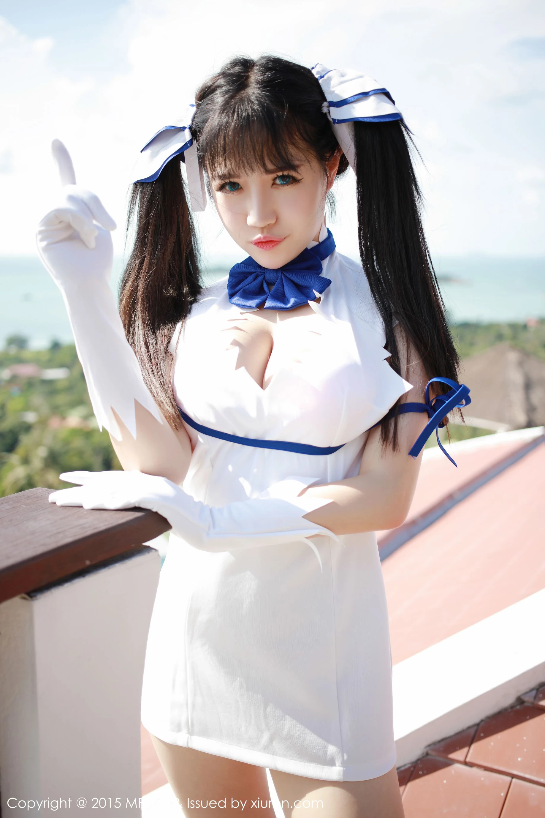 图片[4]-徐cake《苏梅旅拍》COSPLAY+性感泳装 模范学院 Vol.036-COS写真在线网