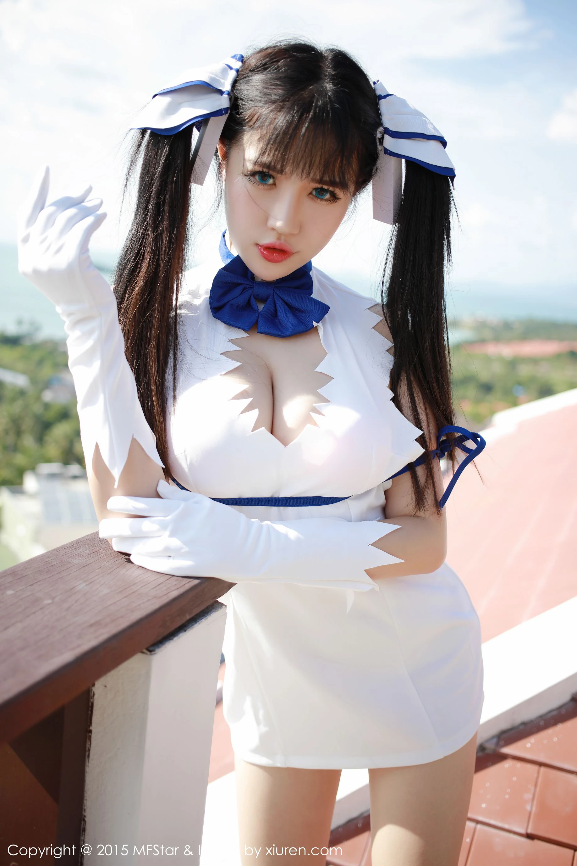 图片[3]-徐cake《苏梅旅拍》COSPLAY+性感泳装 模范学院 Vol.036-COS写真在线网