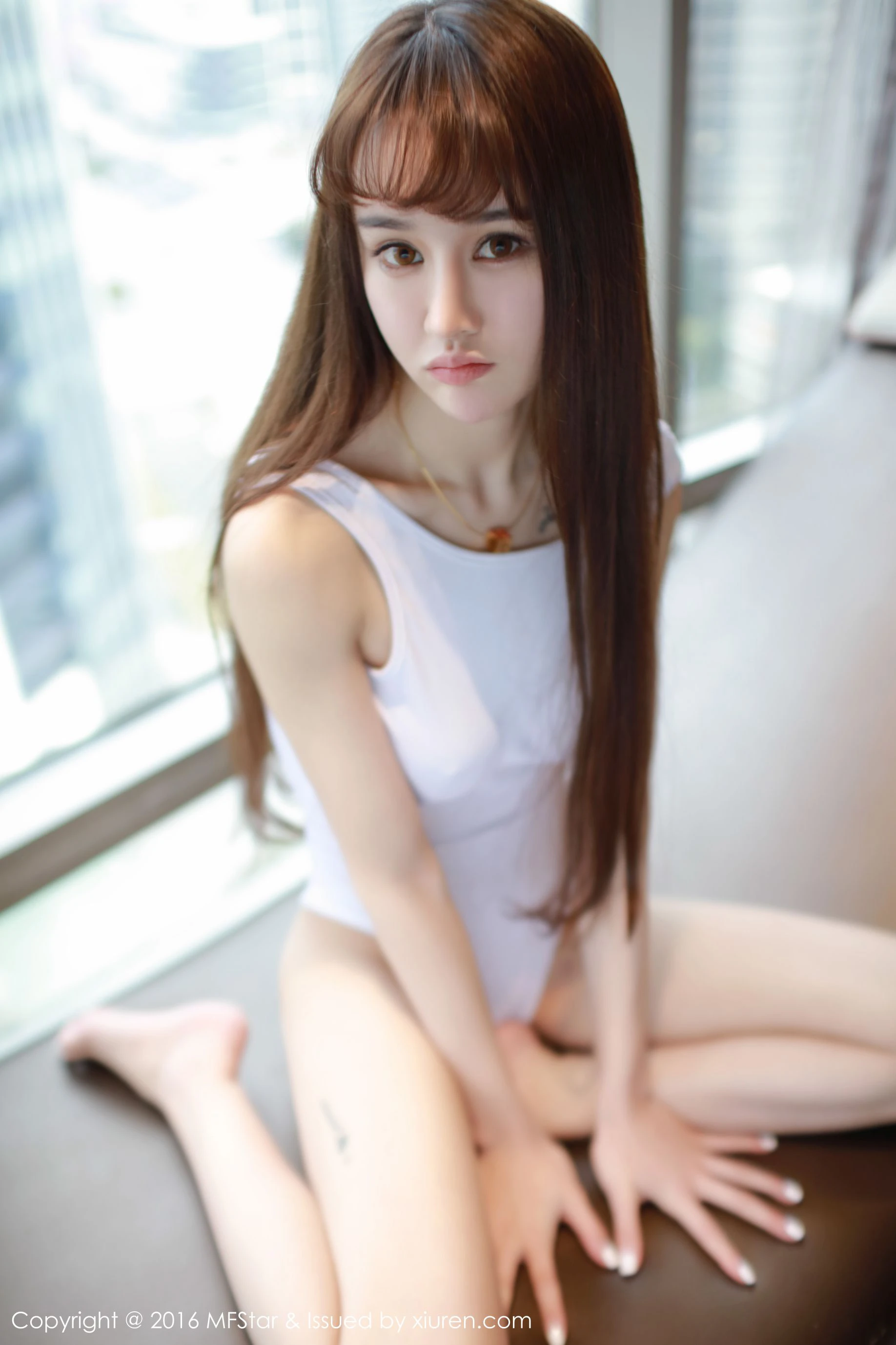 图片[5]-Cheryl青树《死库水+性感针织衫》 模范学院 Vol.045-COS写真在线网