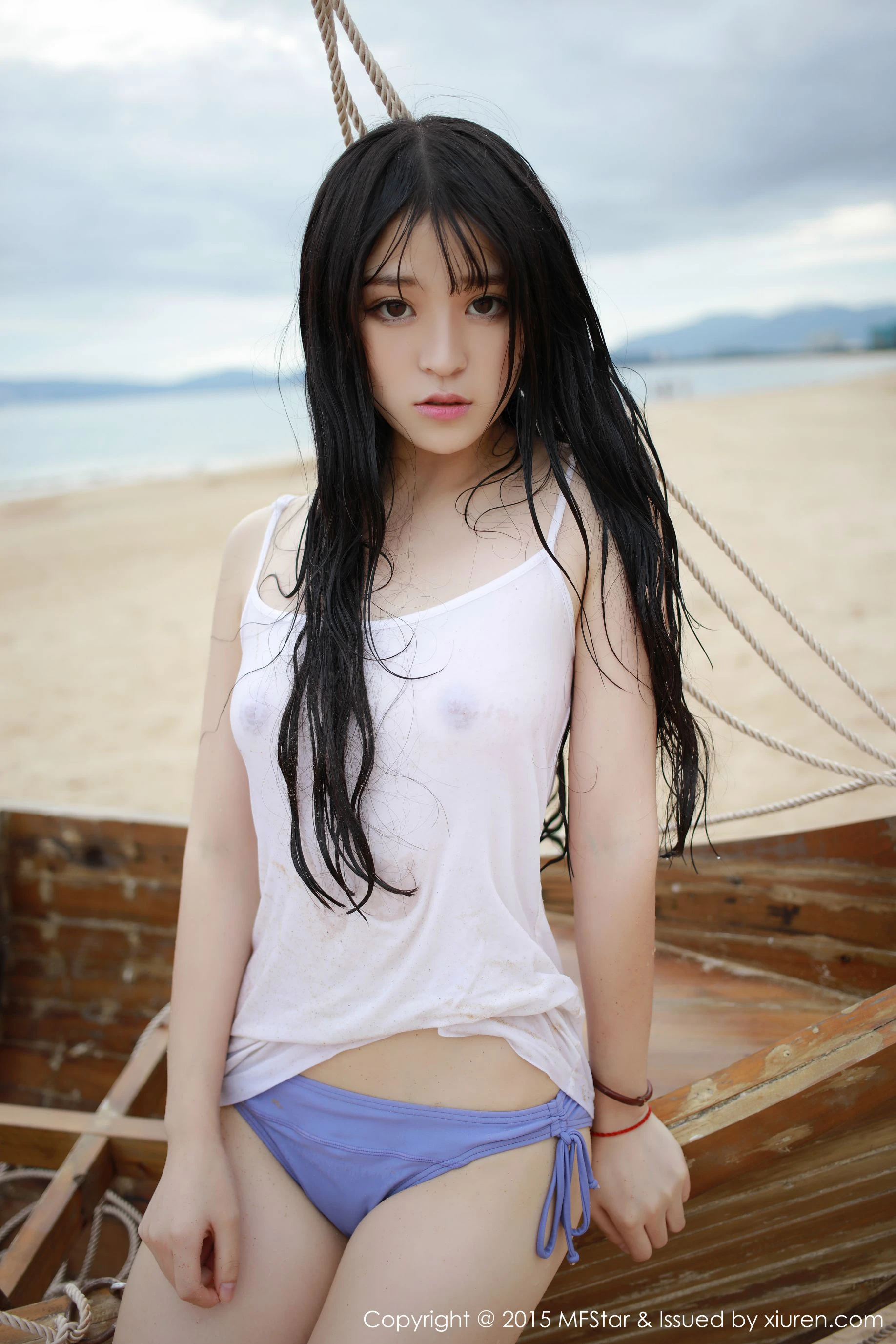 图片[6]-伊小七MoMo 《性感湿身旅拍》 模范学院 Vol.029-COS写真在线网