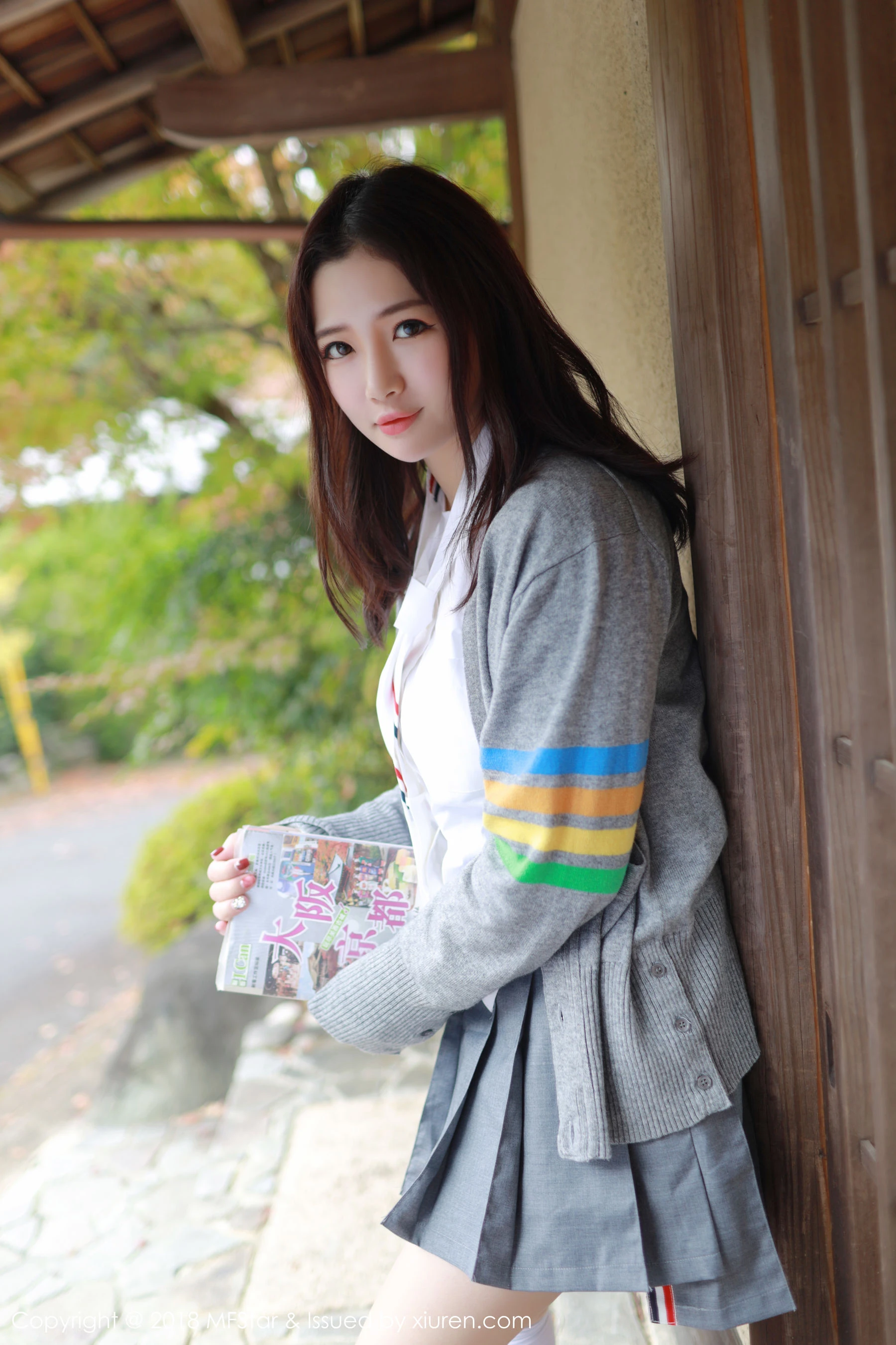 图片[2]-模范学院 Vol.162 徐cake-COS写真在线网