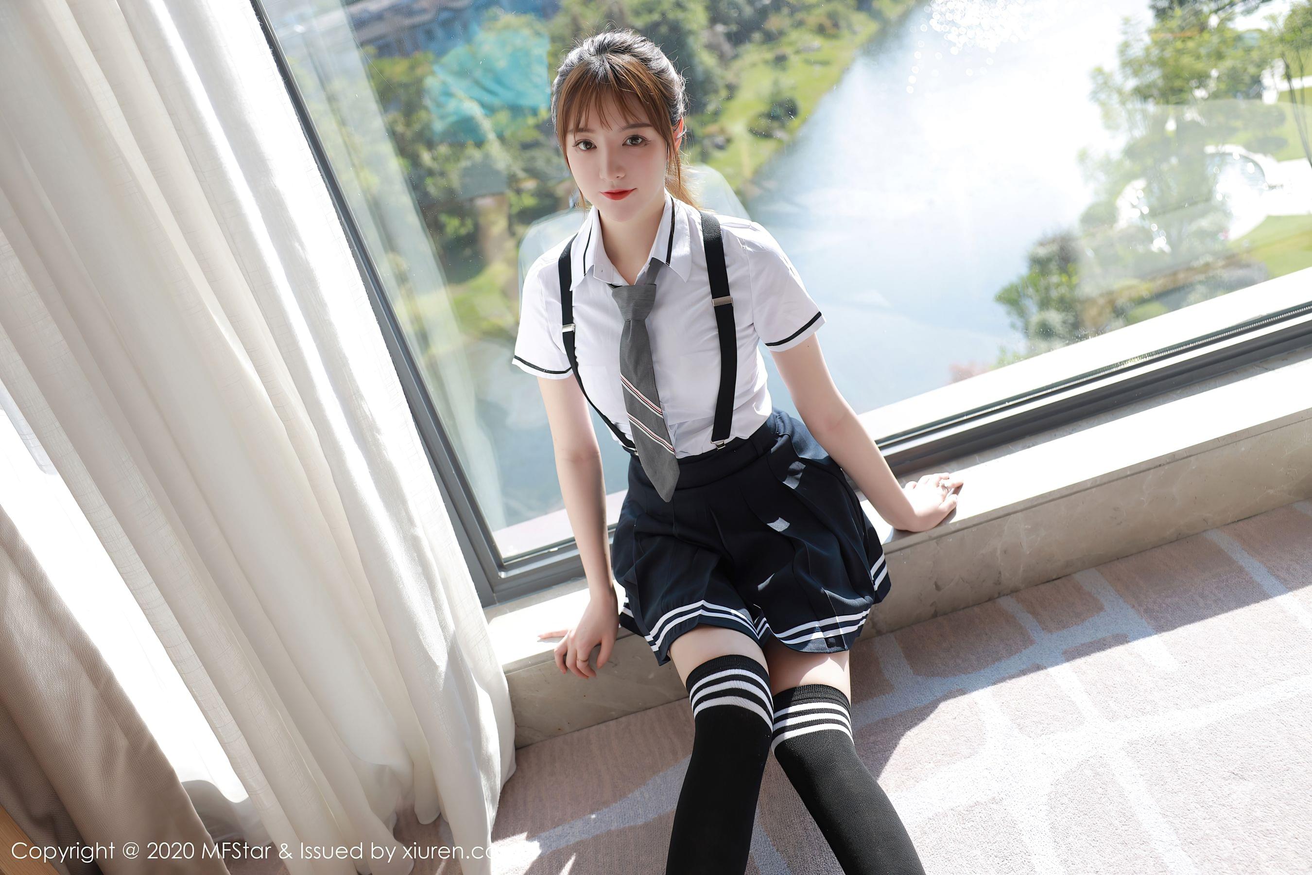 图片[3]-模范学院 Vol.390 yoo优优-COS写真在线网