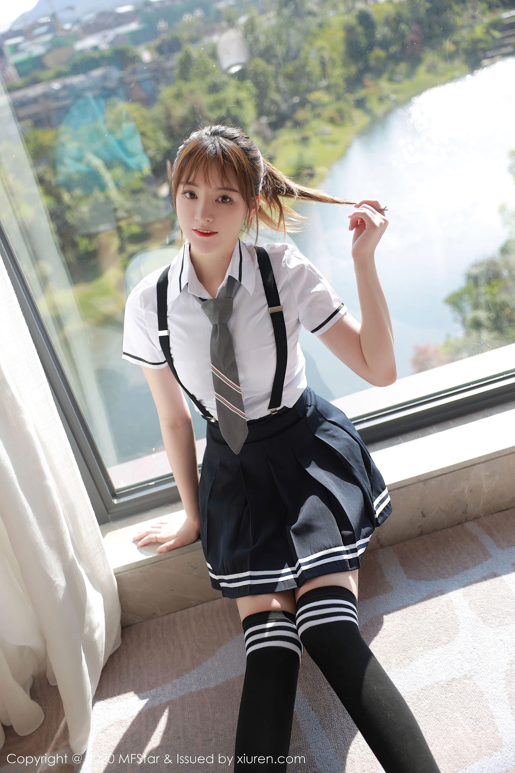 图片[2]-模范学院 Vol.390 yoo优优-COS写真在线网